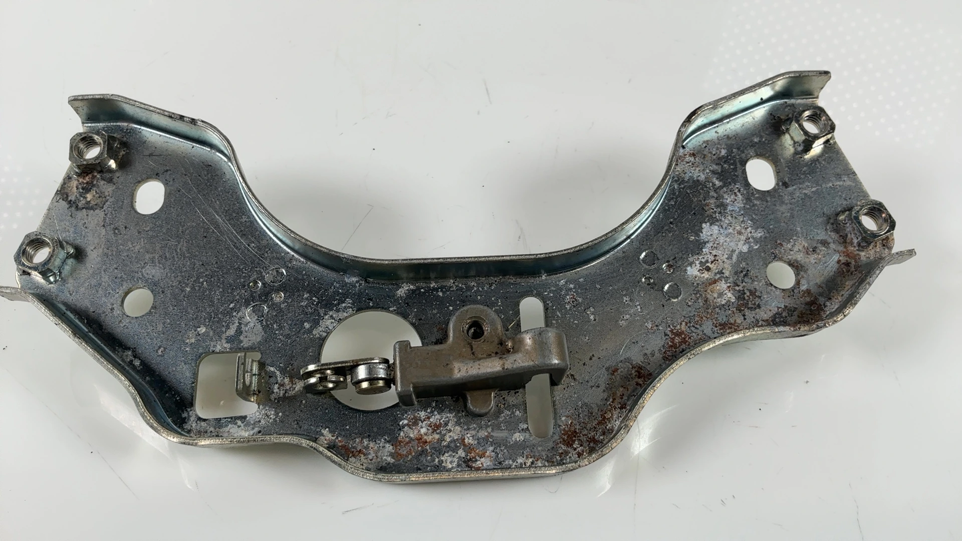 Honda CBR 600 F4 CBR600F4 Seat Lock Mount Cross Plate 1999-2000 OEM 50247-MBW-00 - Image 6