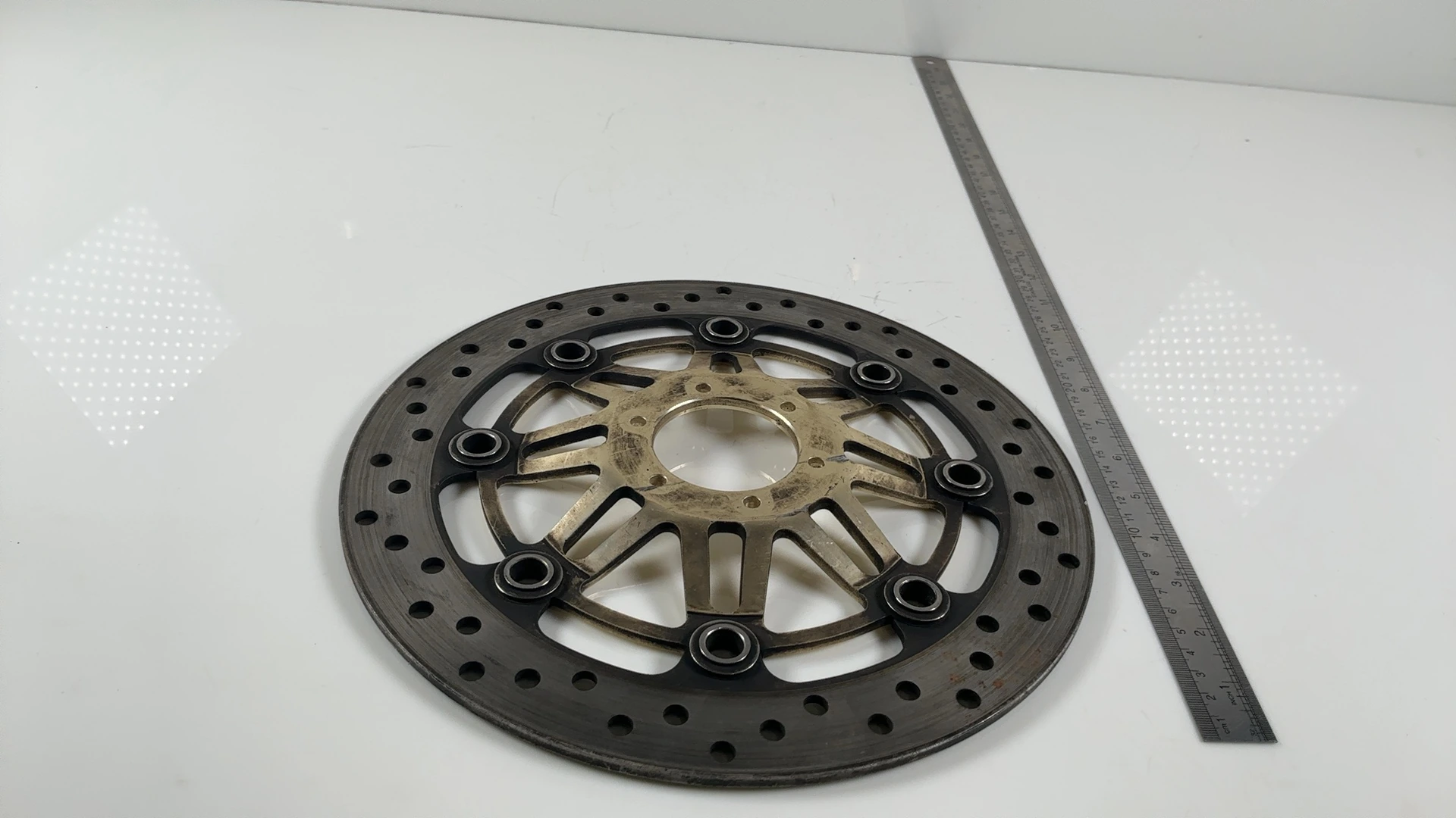 Honda CBR600 F3 600cc Front Brake Disc Rotor 1995-1998 OEM 45120-MBB-D41 - Image 3