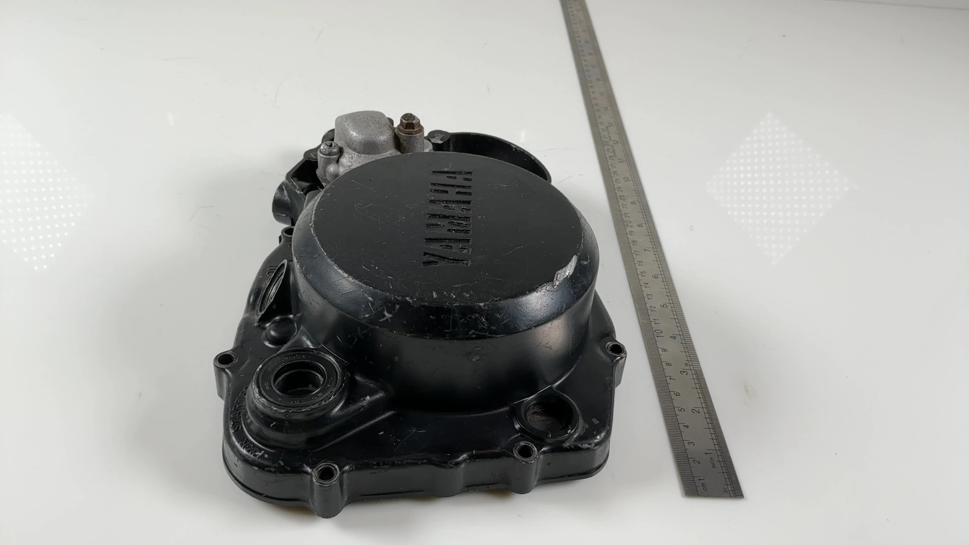 Yamaha DT125LC 34X 125cc Clutch Cover 1982-1987 OEM 34X-15421-00-00 Tushima - Image 3