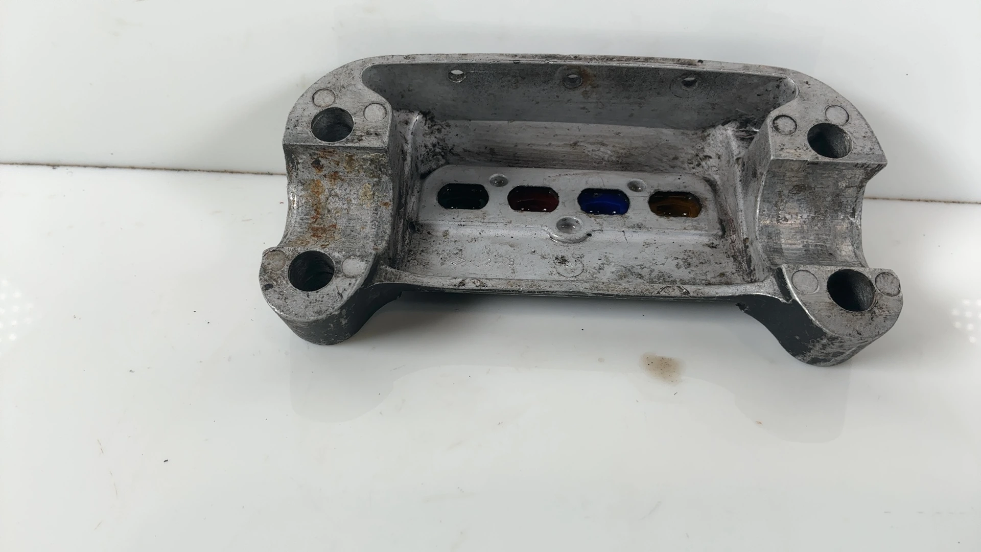 Honda CB750K CB550 CB500 750cc Handlebar Clamp Light Panel 1971-76 53133-323-010 - Image 2