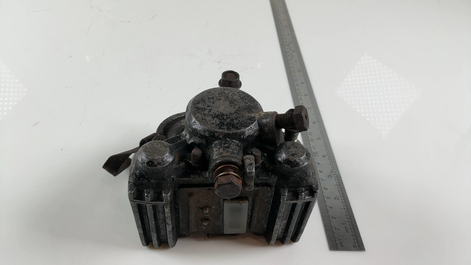 Honda CB400A Hawk Hondamatic Front Left Brake Caliper 1977-78 OEM 45100-413-752 - Image 3