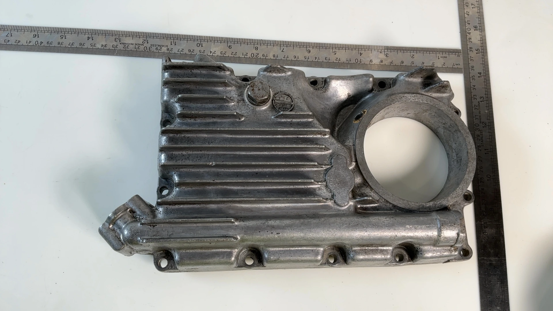 Kawasaki GPz550 KZ550 550cc Engine Oil Sump Pan 1980-1984 OEM 49034-1002 - Image 4