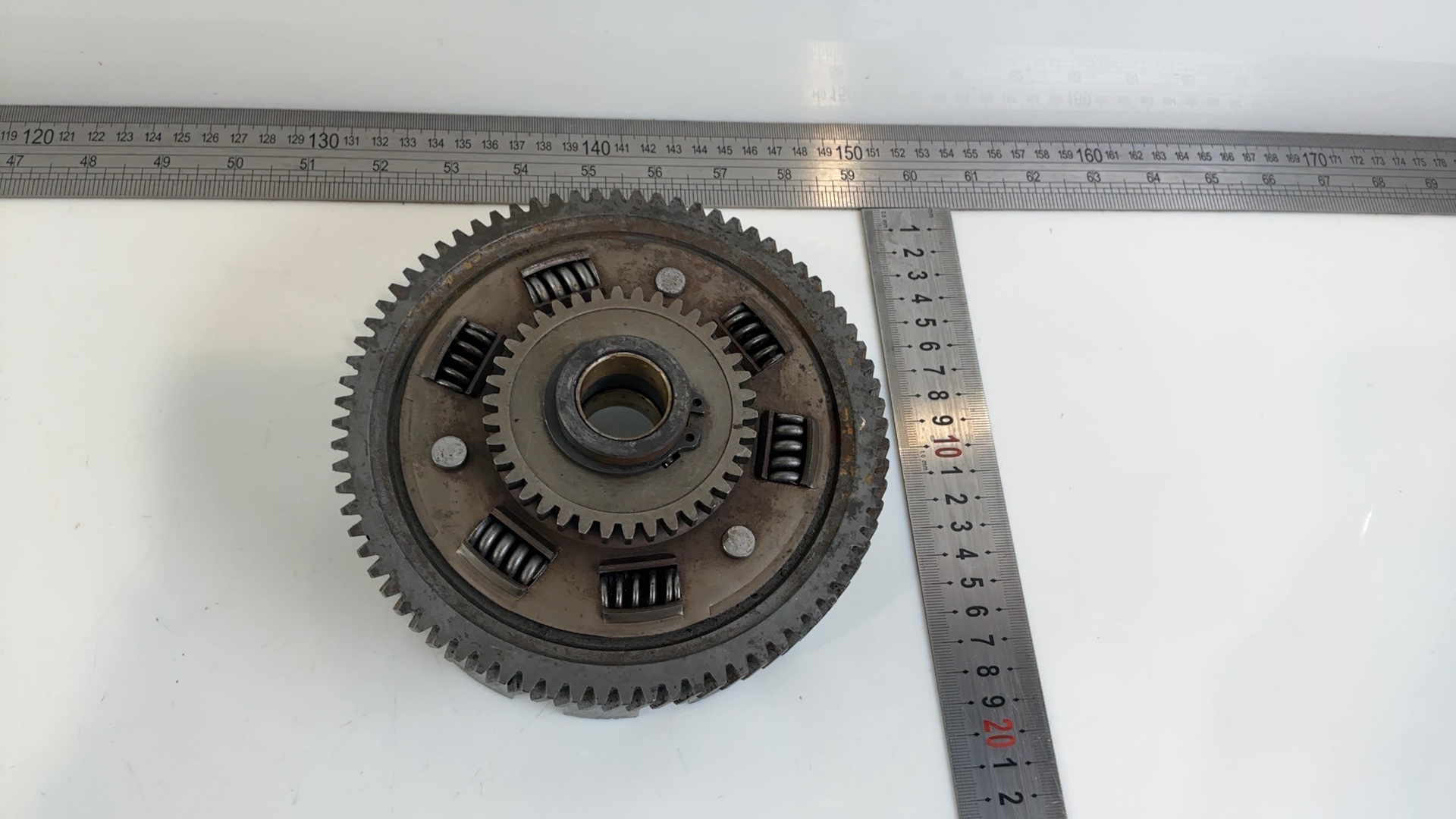 Suzuki GS450 GS450L 450cc Clutch Basket Outer Gear 1980-1988 OEM 21200-44102 - Image 5