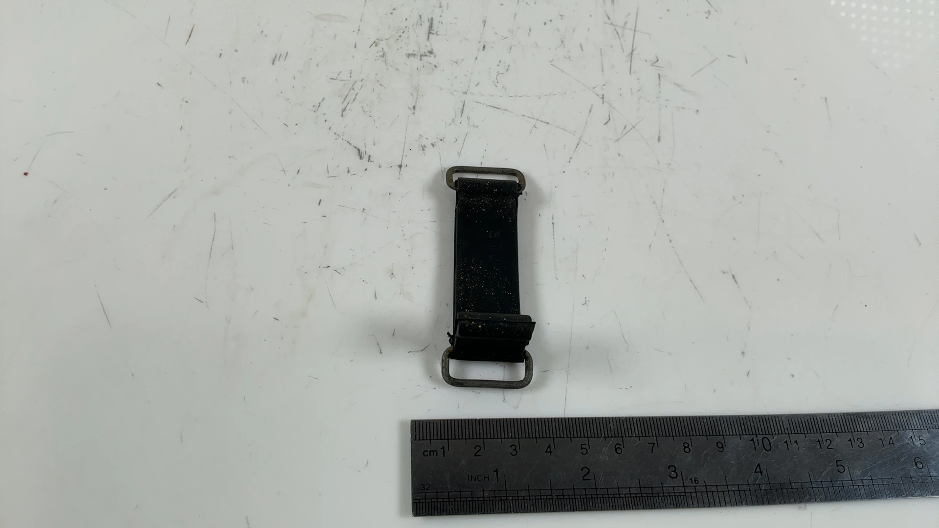 Yamaha TZR125 3PC 125cc Battery Tool Box Band Strap 1990-91 OEM 3TJ-82131-00-00 - Image 5