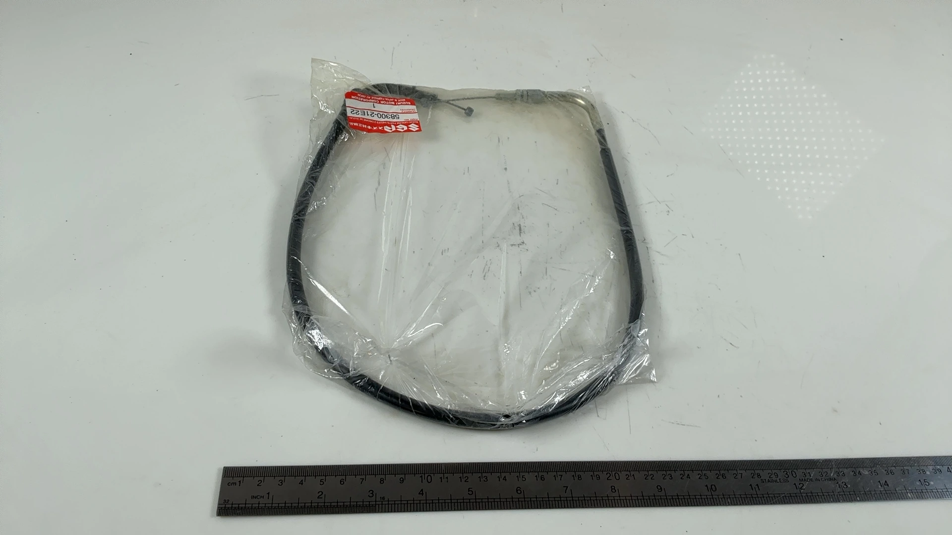 Suzuki RF600R RF600RU GN76B 600cc Throttle Cable No.2 1994-1996 OEM 58300-21E22 - Image 5