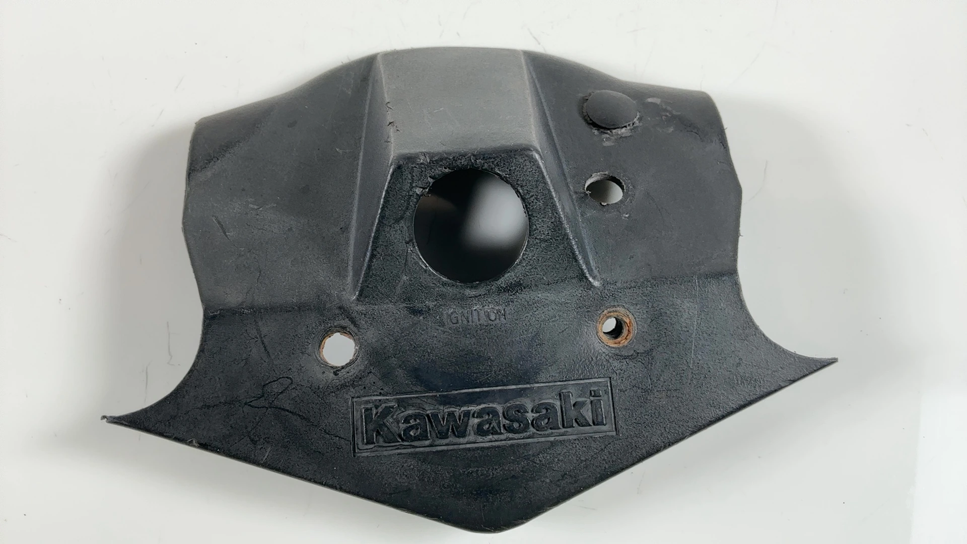 Kawasaki GPZ900R Ninja ZX900A 900cc Ignition Key Switch Cover 1984-89 14025-1830 - Image 4