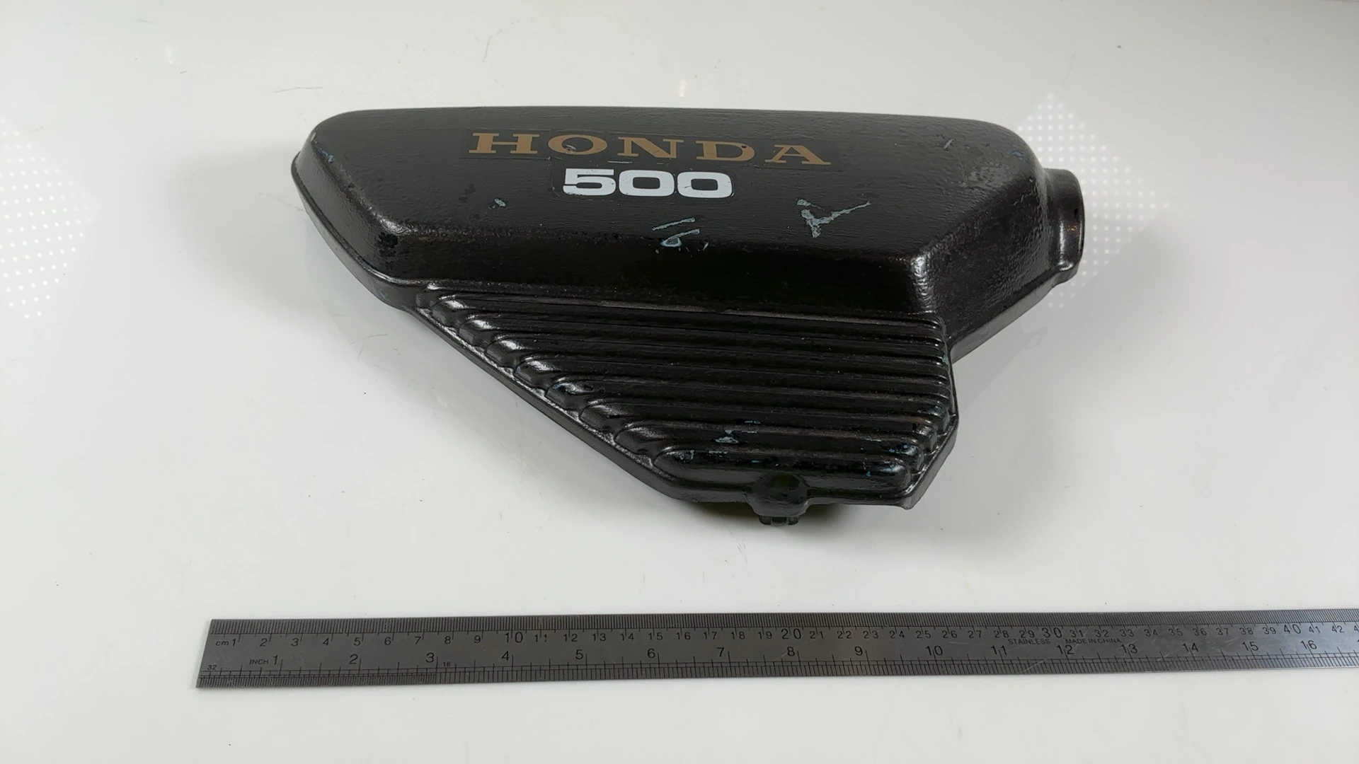 Honda CX500 Deluxe CX500D 500cc Right Side Cover 1978-1981 OEM 83500-415-0000 - Image 5