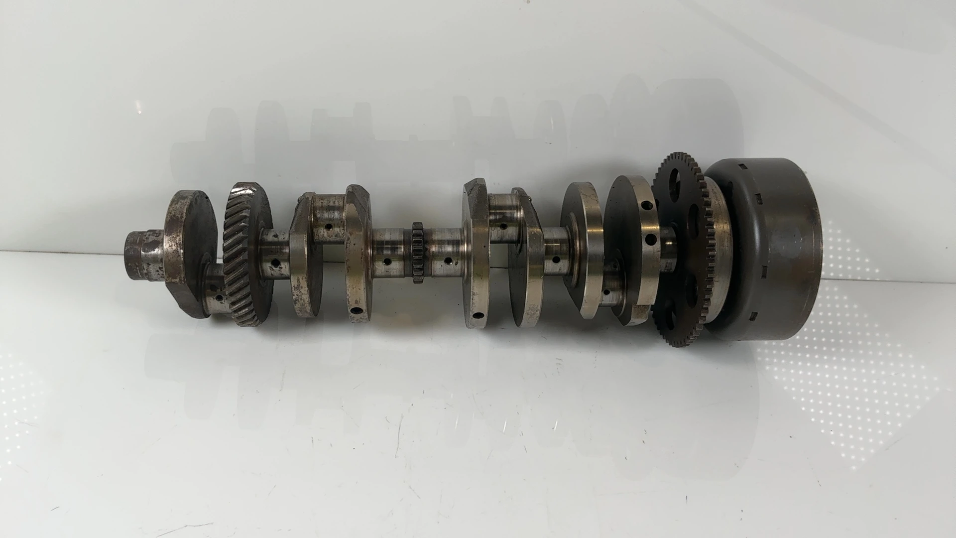 Suzuki GSX-R400 GK71B 400cc Crankshaft 1984 1985 1986 OEM 12200-07A00 - Image 2