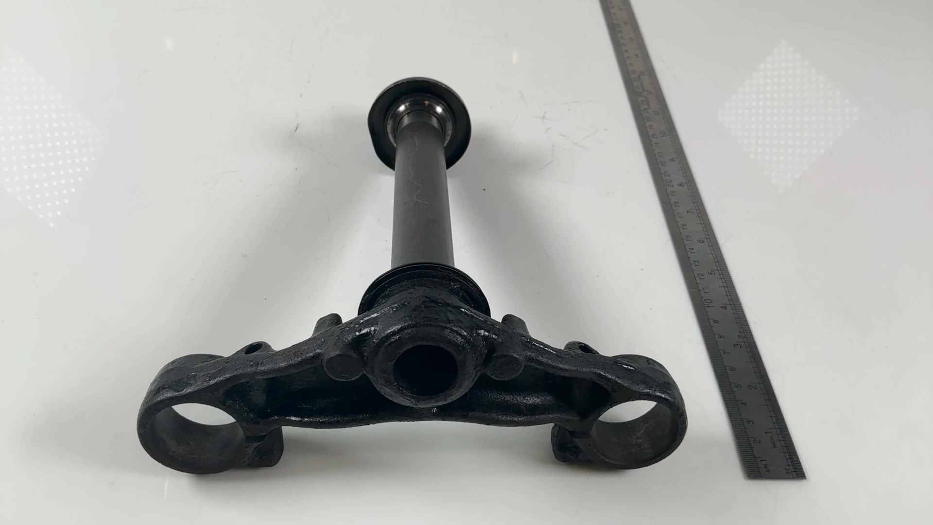 Honda VT250F MC08 250cc Lower Triple Tree Fork Stem Clamp 1982-1985 53219-KE7-00 - Image 3