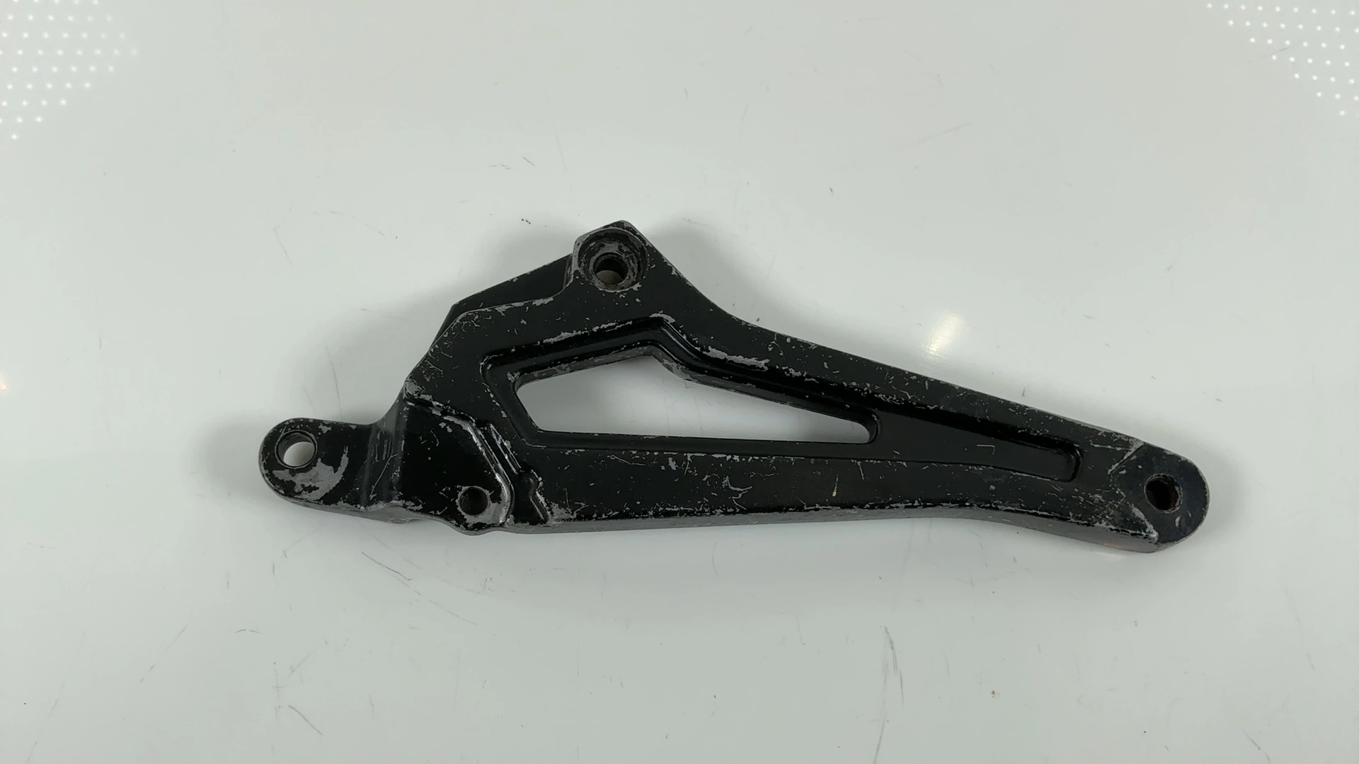 Yamaha RD125LC RD125 LC 125cc Left Side Foot Rest Bracket 1982-1986 10W-27442-01 - Image 2