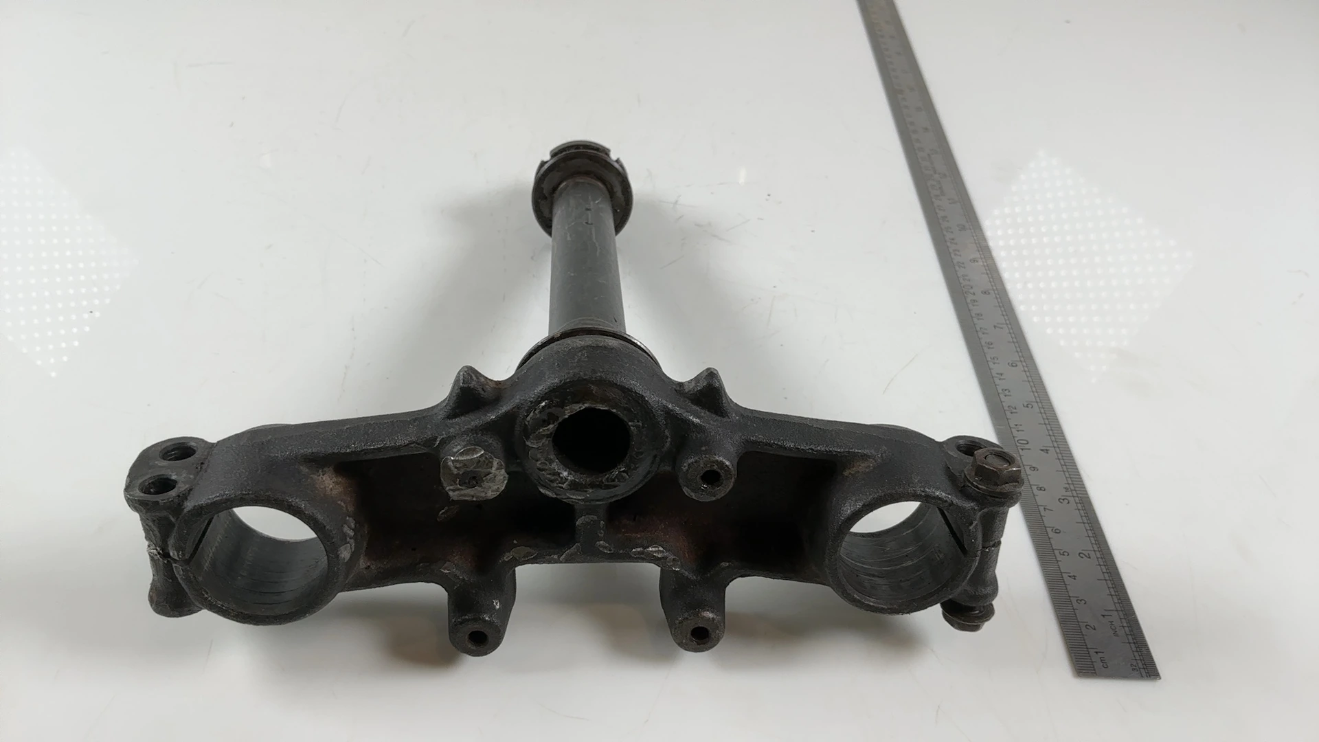 Kawasaki KMX 125 MX125A 125cc Lower Triple Clamp Tree 1986-2002 OEM 44037-1202 - Image 3