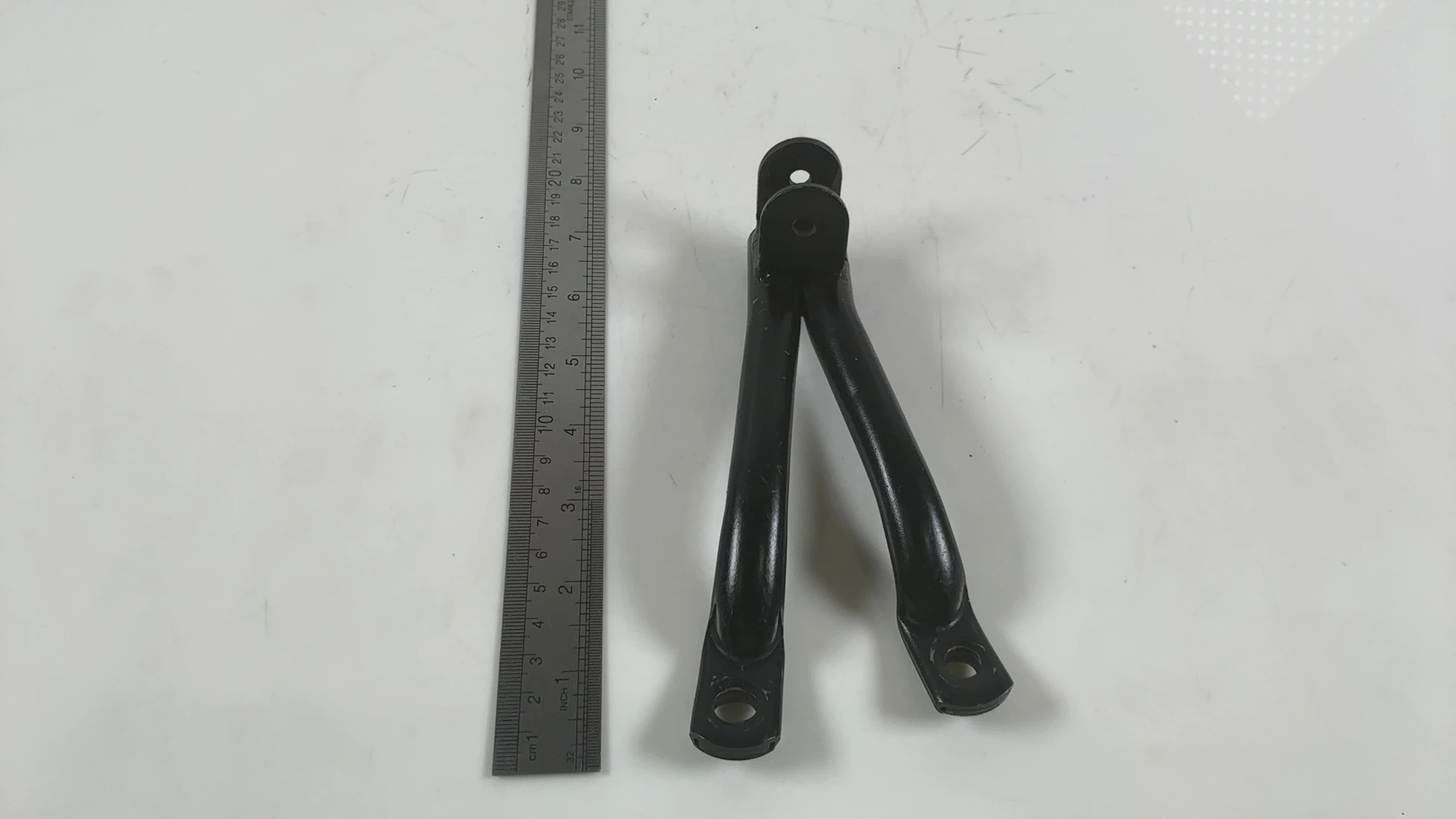 Kawasaki ZXR400 400cc Left Passenger Footrest Bracket 1989-1990 OEM 34003-1256 - Image 4