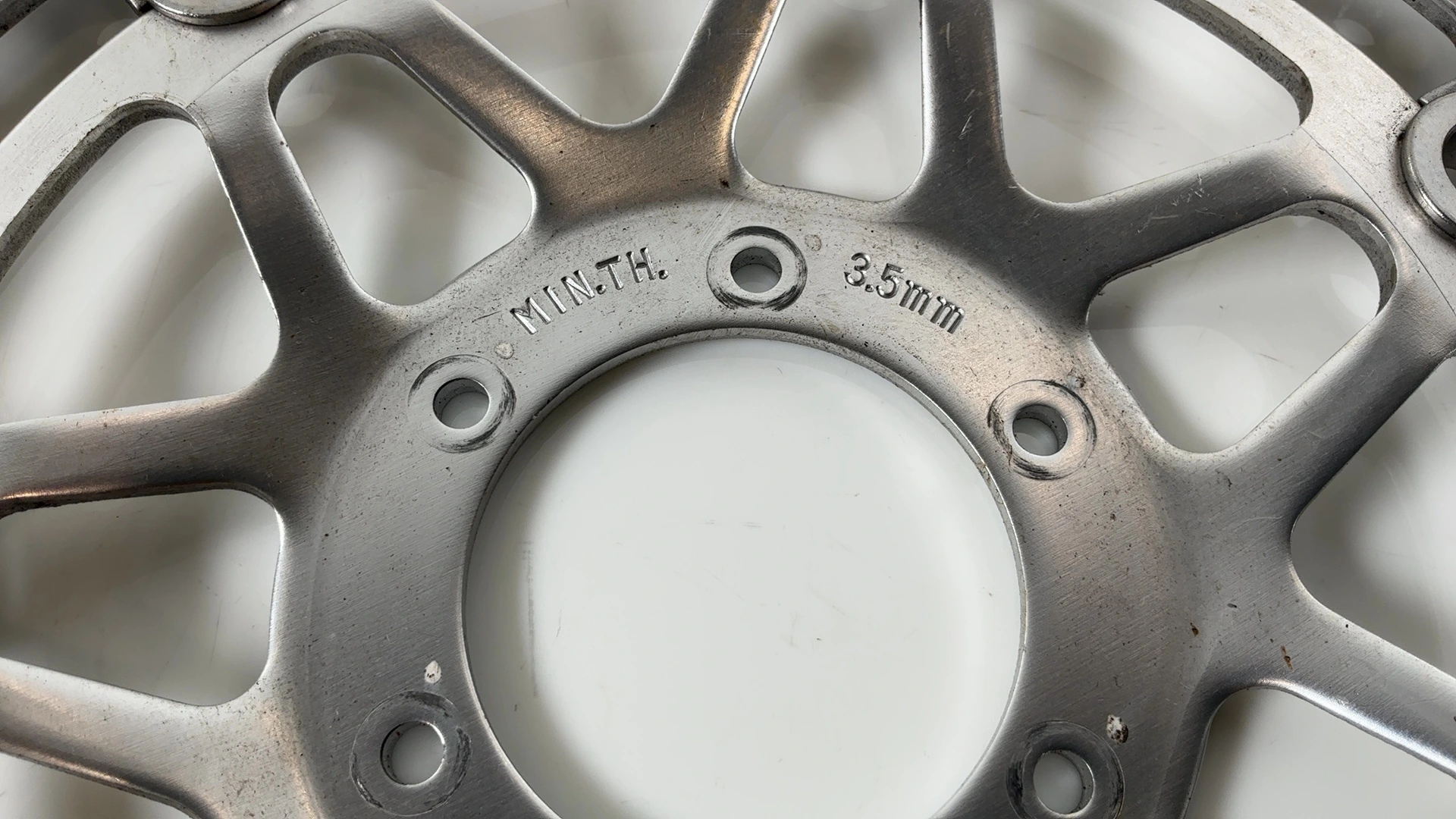 Honda CBR1100XX SC35 1100 Front Brake Disc Rotor 1999-2006 OEM 45120-MAT-003 - Image 3