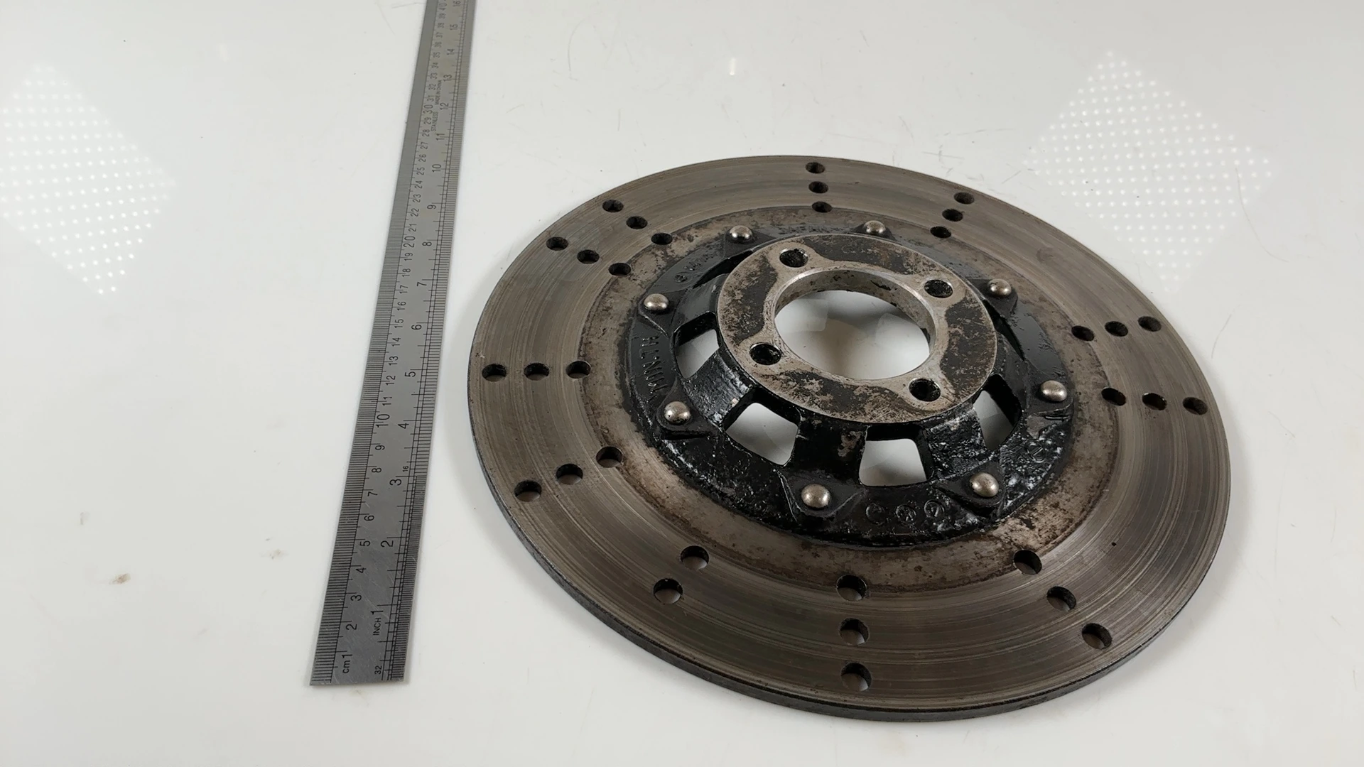 Kawasaki Z250FT KZ250A 250cc Rear Brake Disc Rotor 1979-1980 OEM 41080-1013 - Image 4