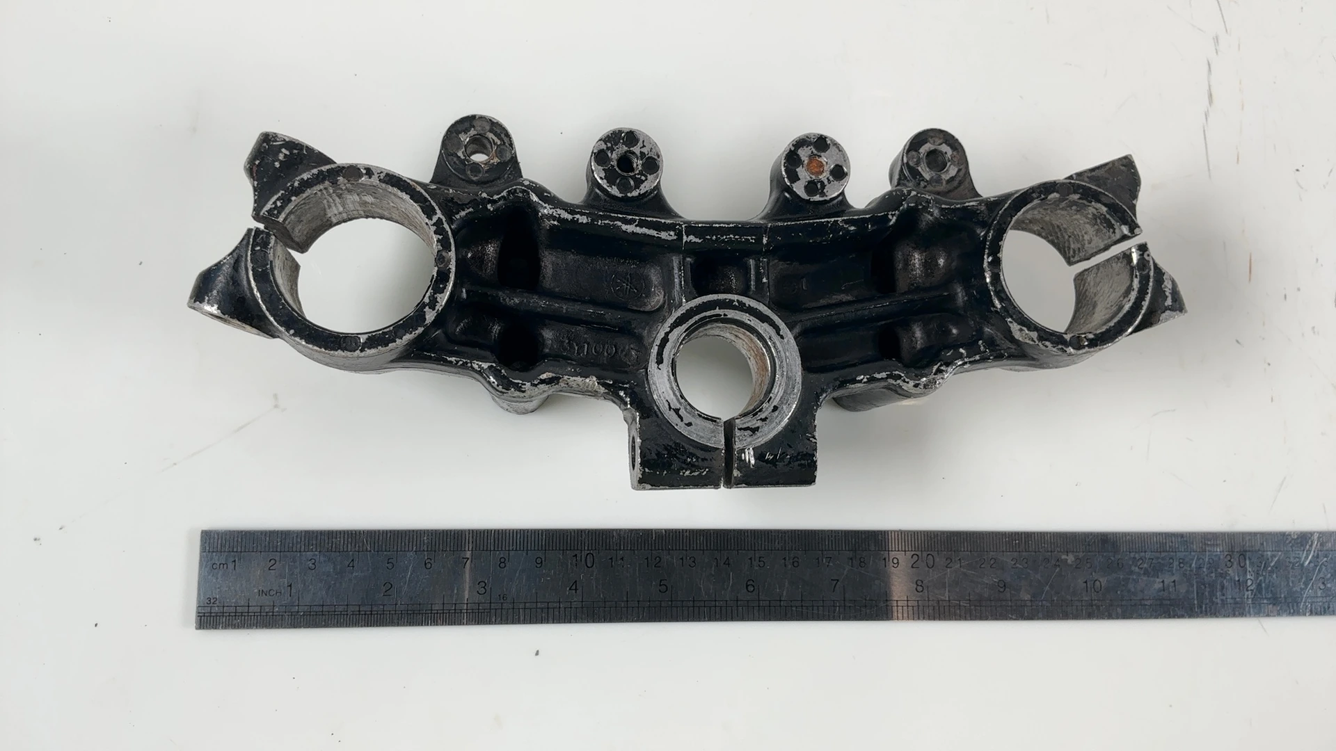 Yamaha XT250 3Y1 250cc Upper Fork Bridge Yoke 1980-1983 OEM 3Y1-23435-00-98 - Image 5
