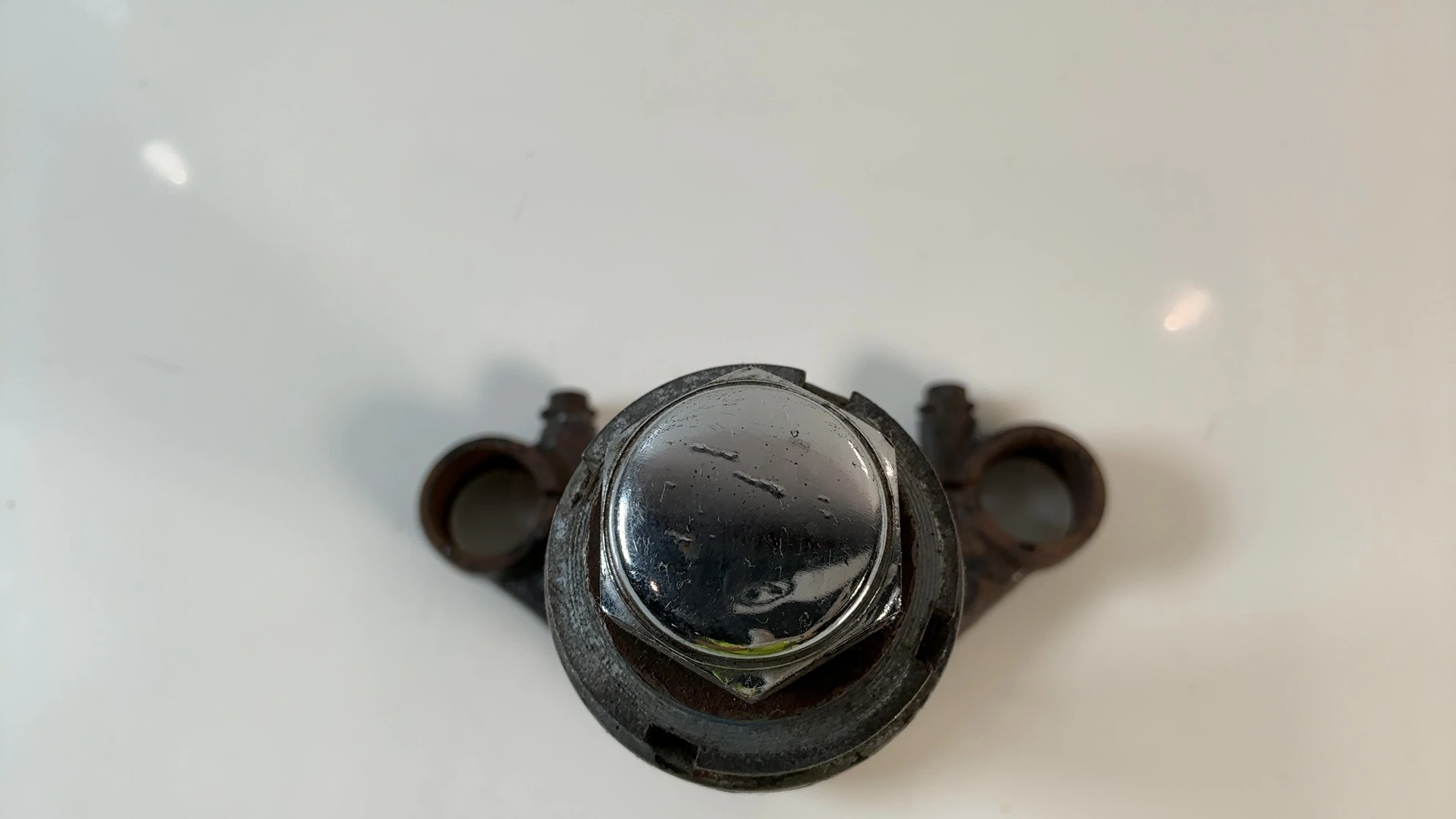 Honda NS125F TC01 125cc Lower Triple Tree Stem 1984-1987 OEM 53219-KR1-860 KR1 - Image 6