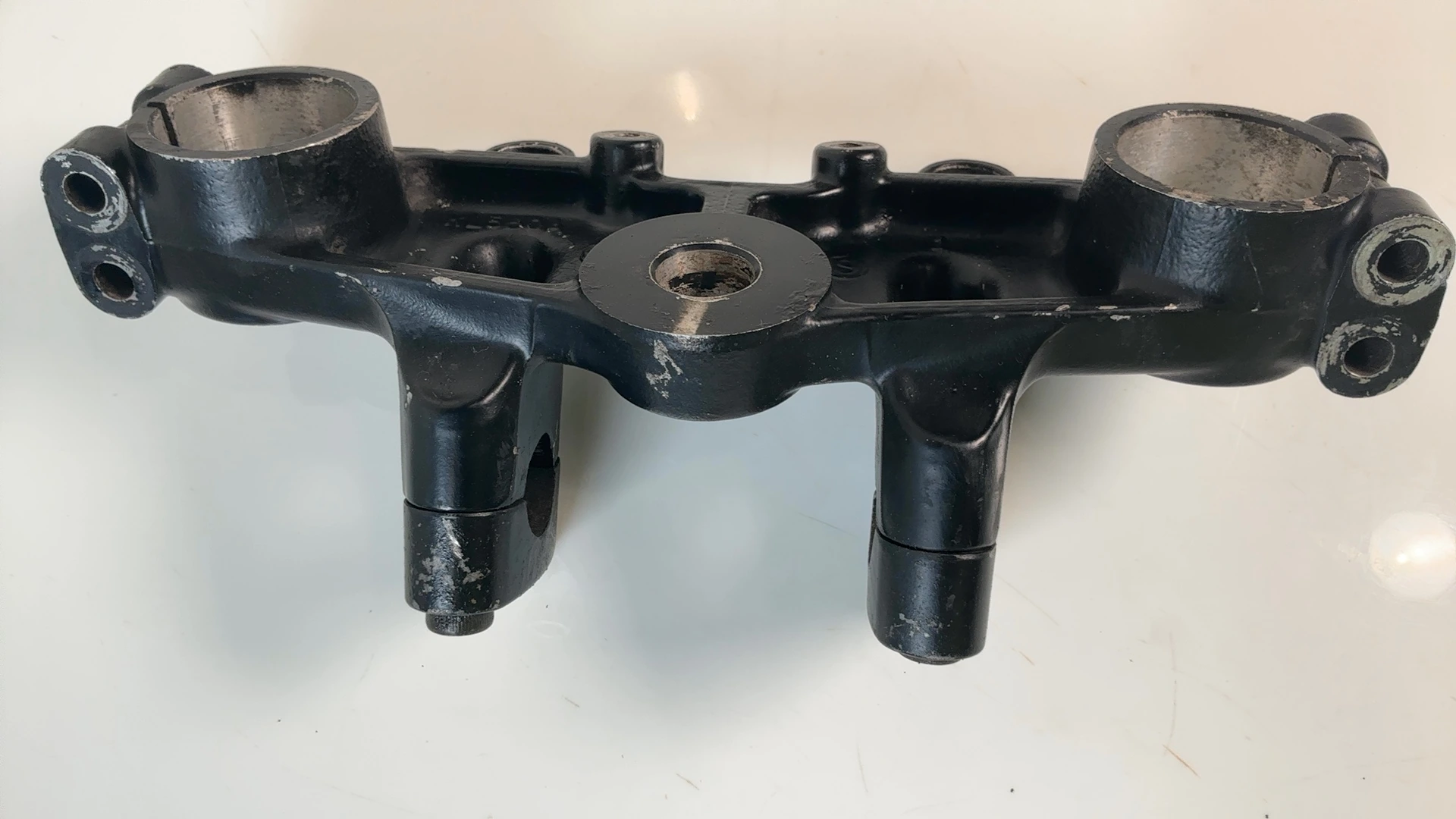 Kawasaki KLR650 KL650A Upper Triple Tree Clamp Yoke 1987-2007 OEM 44039-1160 - Image 3