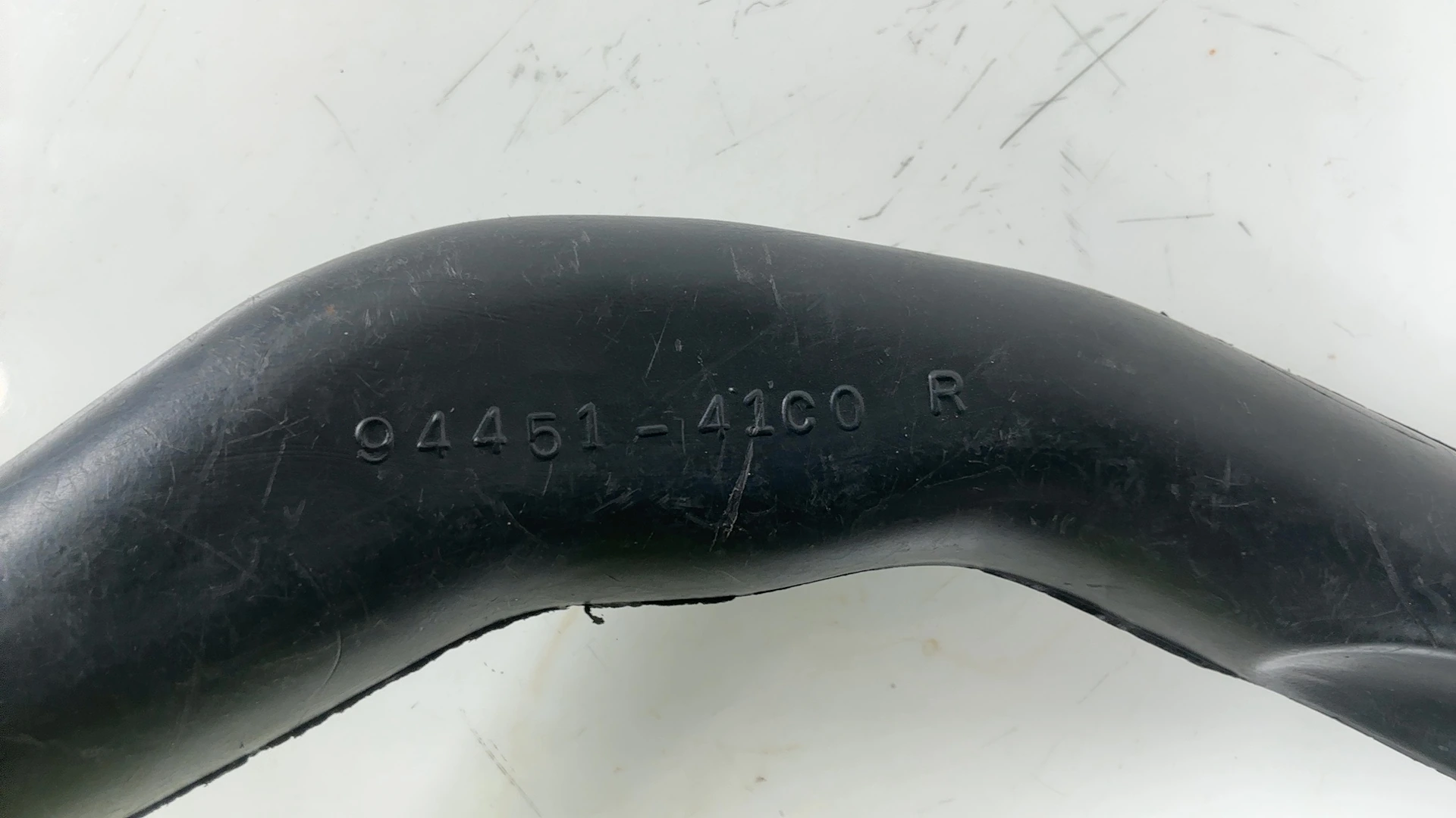 Suzuki GSX-R1100 GV73 1100cc Right Air Intake Duct Tube 1989-1992 OEM 94451-41C00 - Image 7