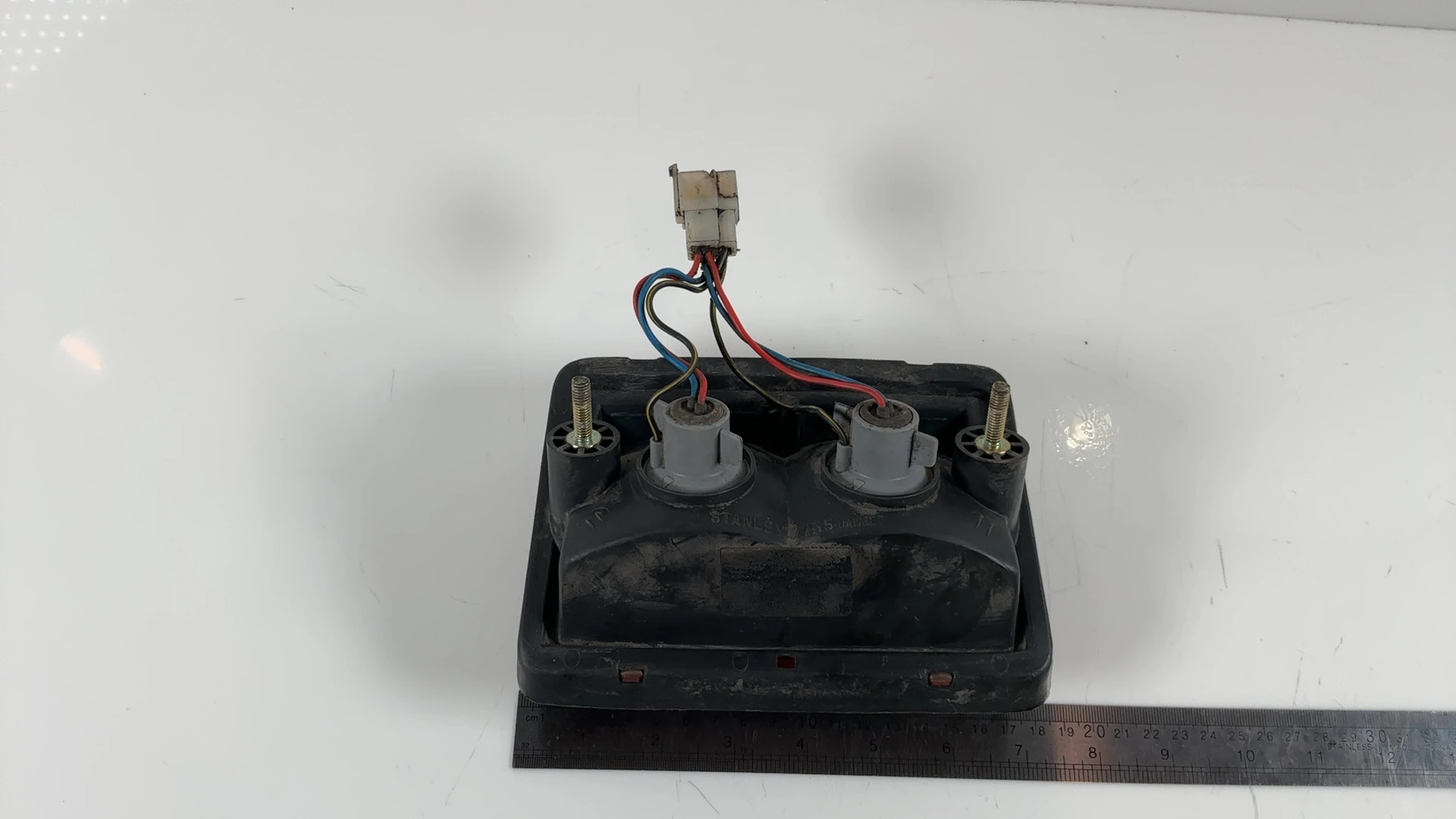 Kawasaki ZXR750 ZX7 750cc Rear Brake Tail Light 1989-1990 OEM 23025-1187 - Image 4