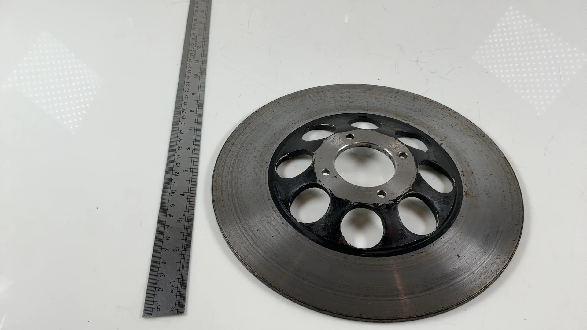 Honda CB125S CB125 125cc Front Brake Rotor Disc 1974 1975 OEM 45120-383-671 - Image 4