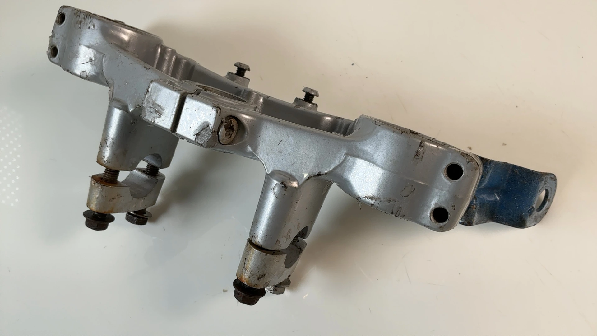 Yamaha DT125R 4BL 125cc Upper Fork Bridge Yoke 1991-1998 OEM 3BN-23435-00-35 - Image 6