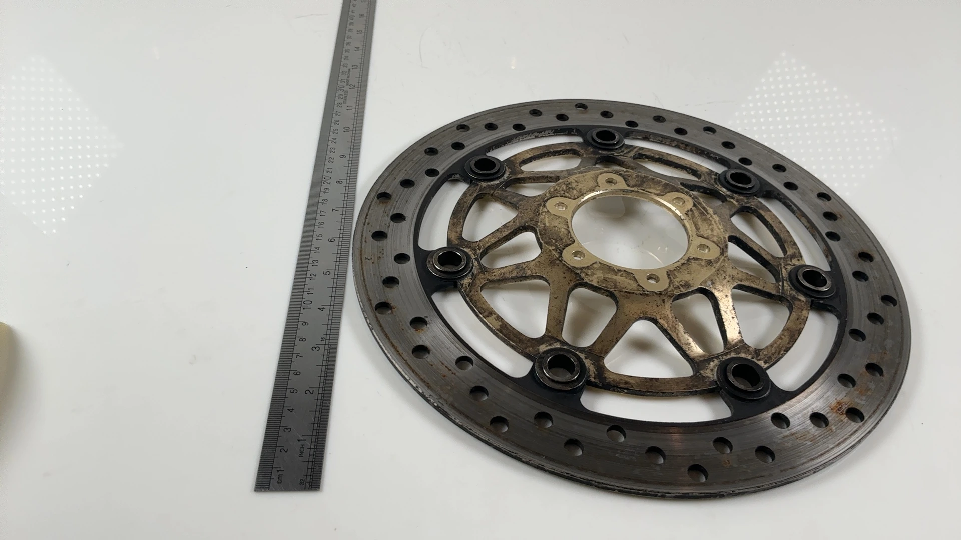Honda VFR Interceptor RC46 800cc Front Brake Disc Rotor 2002-2013 45120-MCW-H11 - Image 4