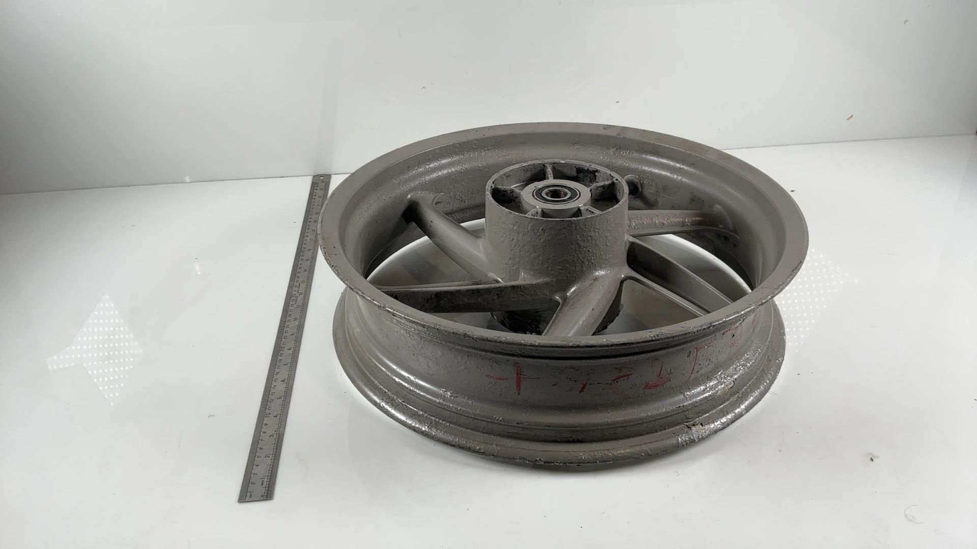 Cagiva Mito Evolution N3 125cc Rear Wheel Rim 1994-2008 OEM 800091794 - Image 4