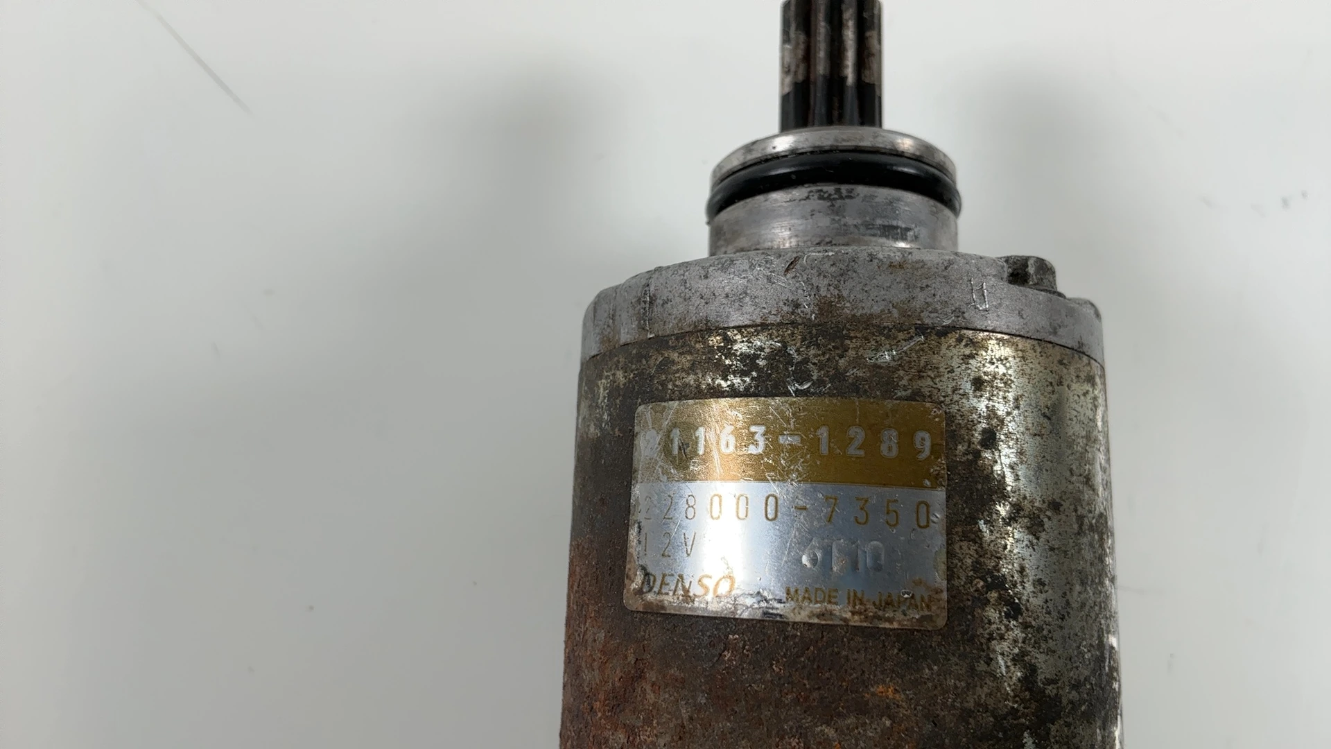Kawasaki Ninja ZX-6R ZX600 600cc Starter Motor 1998-1999 OEM 21163-1289 - Image 8