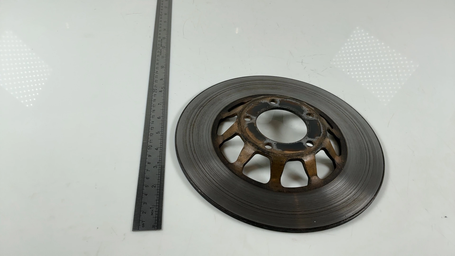Honda CB250RS MC02 250cc Front Brake Disc Rotor 1980-1984 OEM 45251-415-611 - Image 4