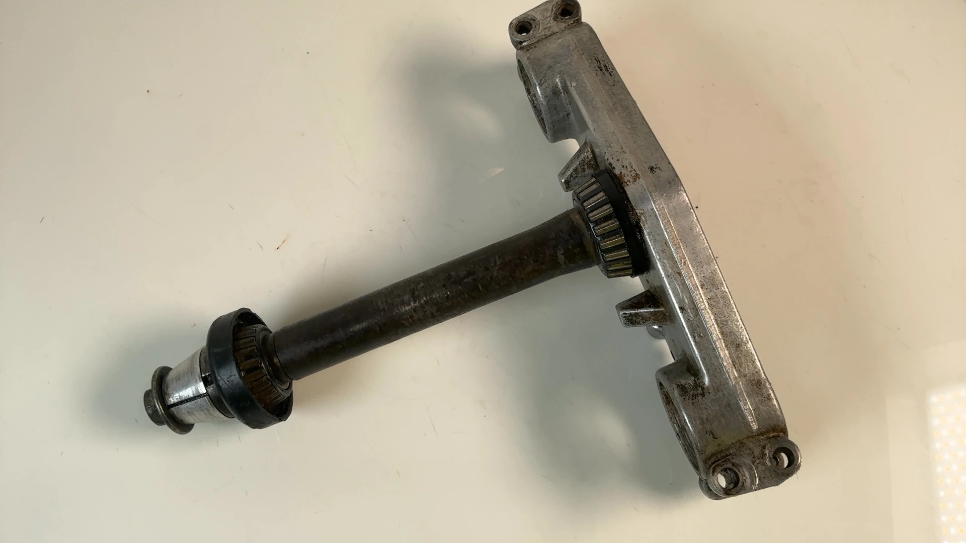 Kawasaki KDX250 KDX 250 250cc Lower Triple Tree T Stump 1991-1994 OEM 44037-1290 - Image 6