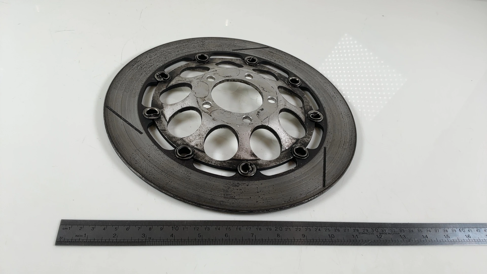 Suzuki GSXR750 GSX-R 750 750cc Front Brake Disc Rotor 1990-1992 OEM 59210-40C03 - Image 5