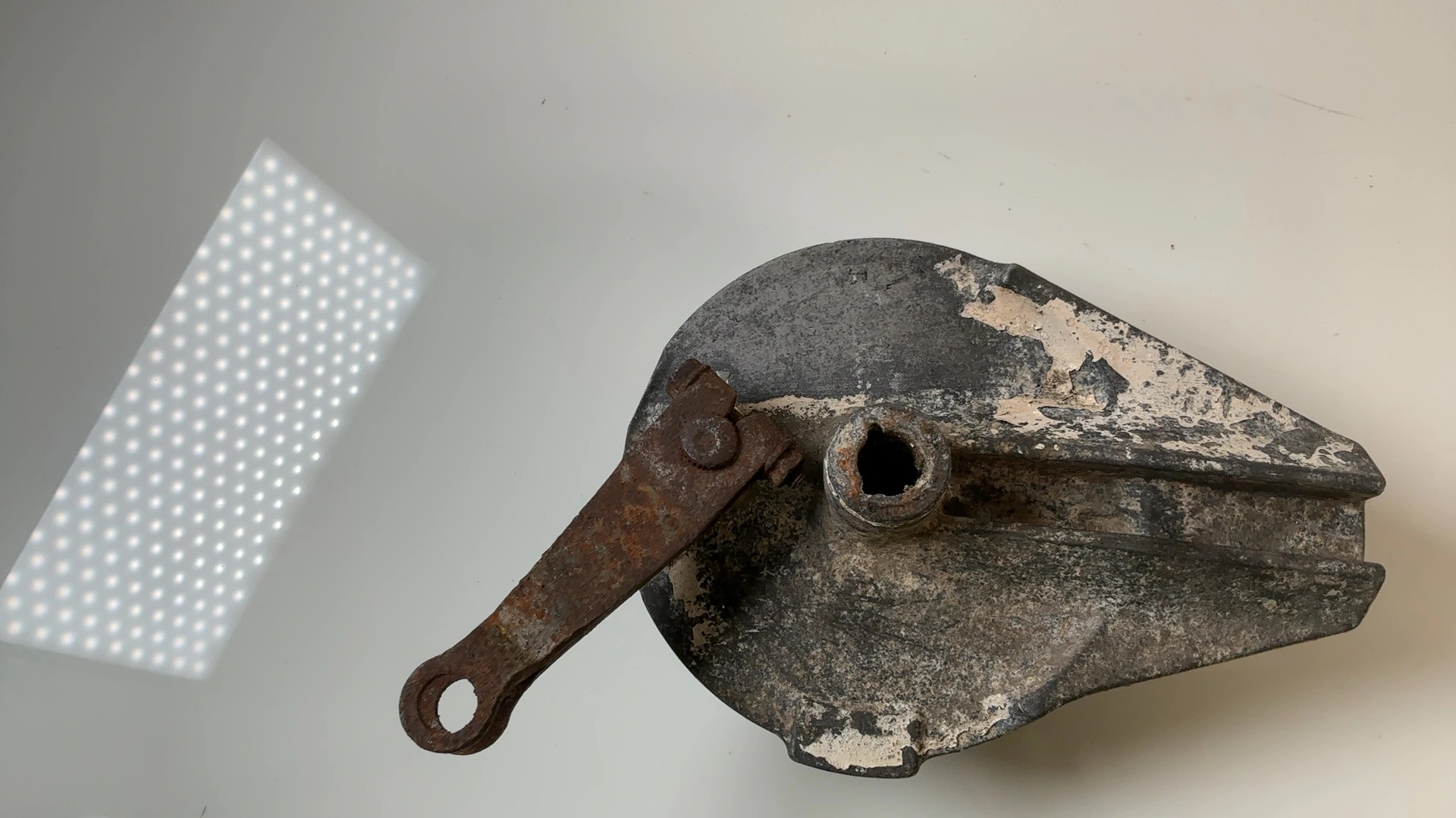 Honda XL250R XL250 250cc Rear Brake Drum Panel Plate 1982-1987 OEM 43100-KB7-010 - Image 5