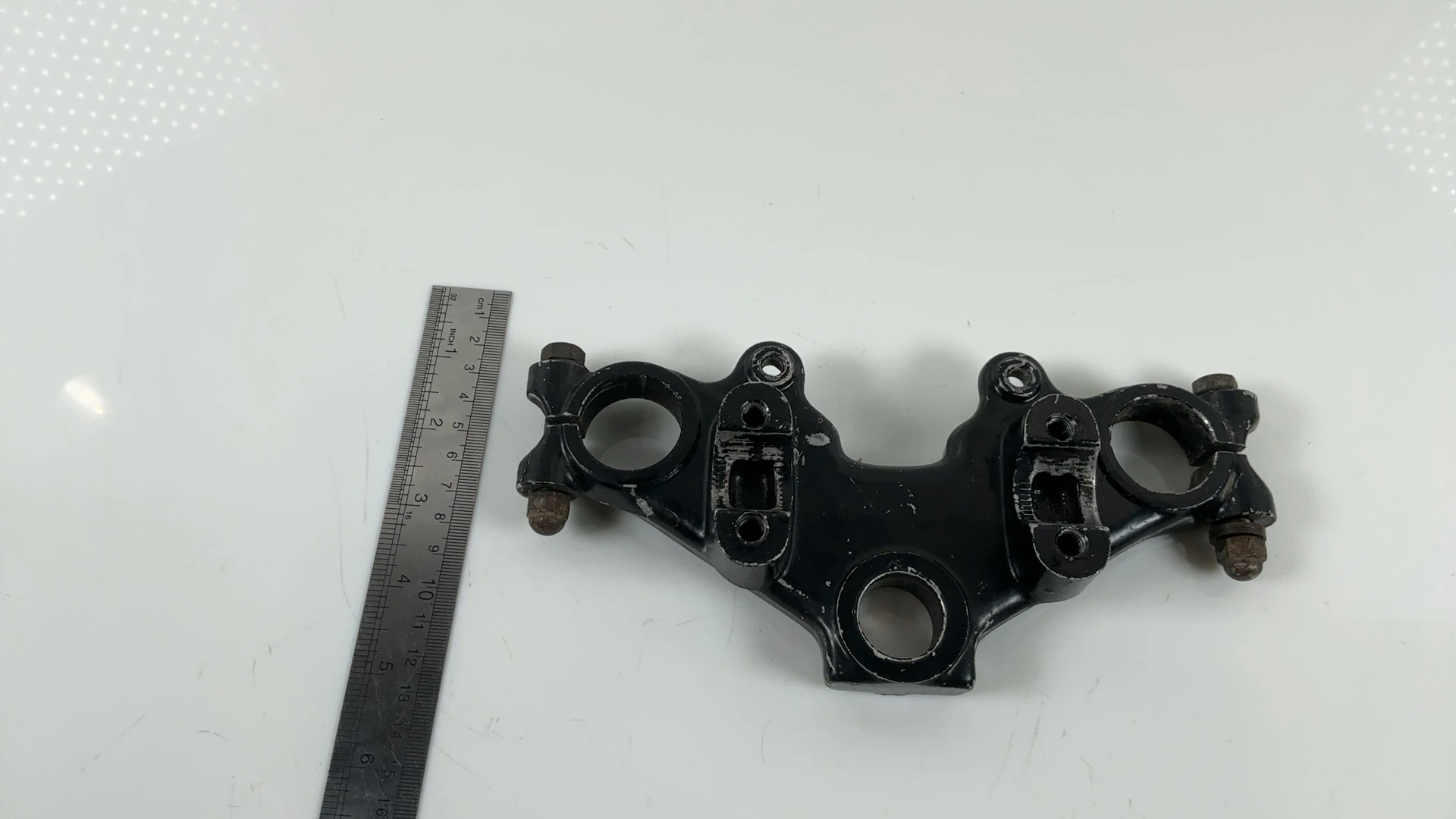 Yamaha RD 80 LC 10W 80cc Upper Triple Tree Fork Clamp 1982-1984 OEM 10W-23435-00 - Image 10