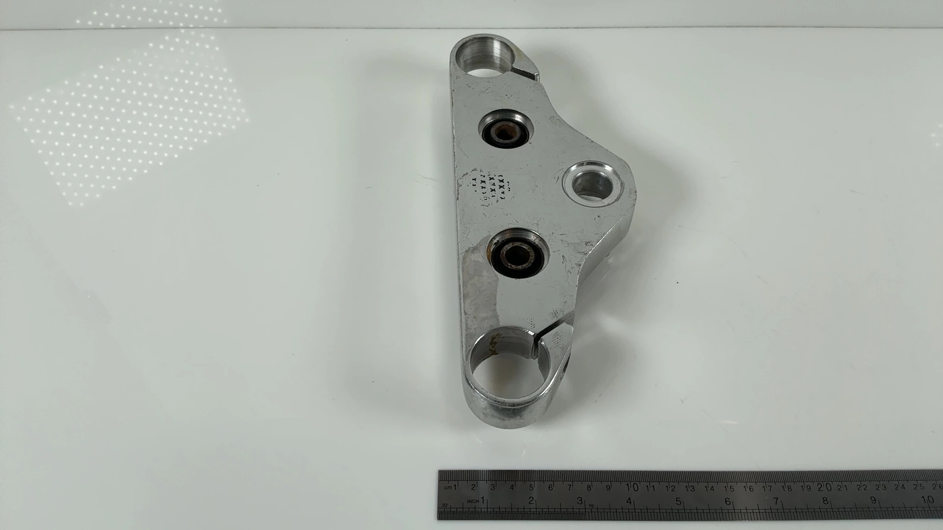 Yamaha V-Star XVS650 650cc Top Triple Clamp 1998-2008 OEM 4VR-W2341-10-00 - Image 2