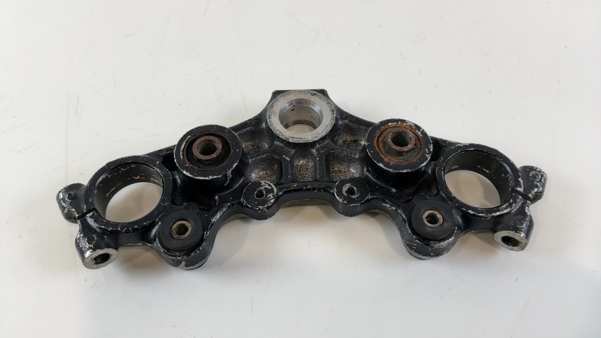 Yamaha XS400 Maxim Seca 12R Top Upper Triple Clamp Tree 1982-84 12R-23435-00-98 - Image 3