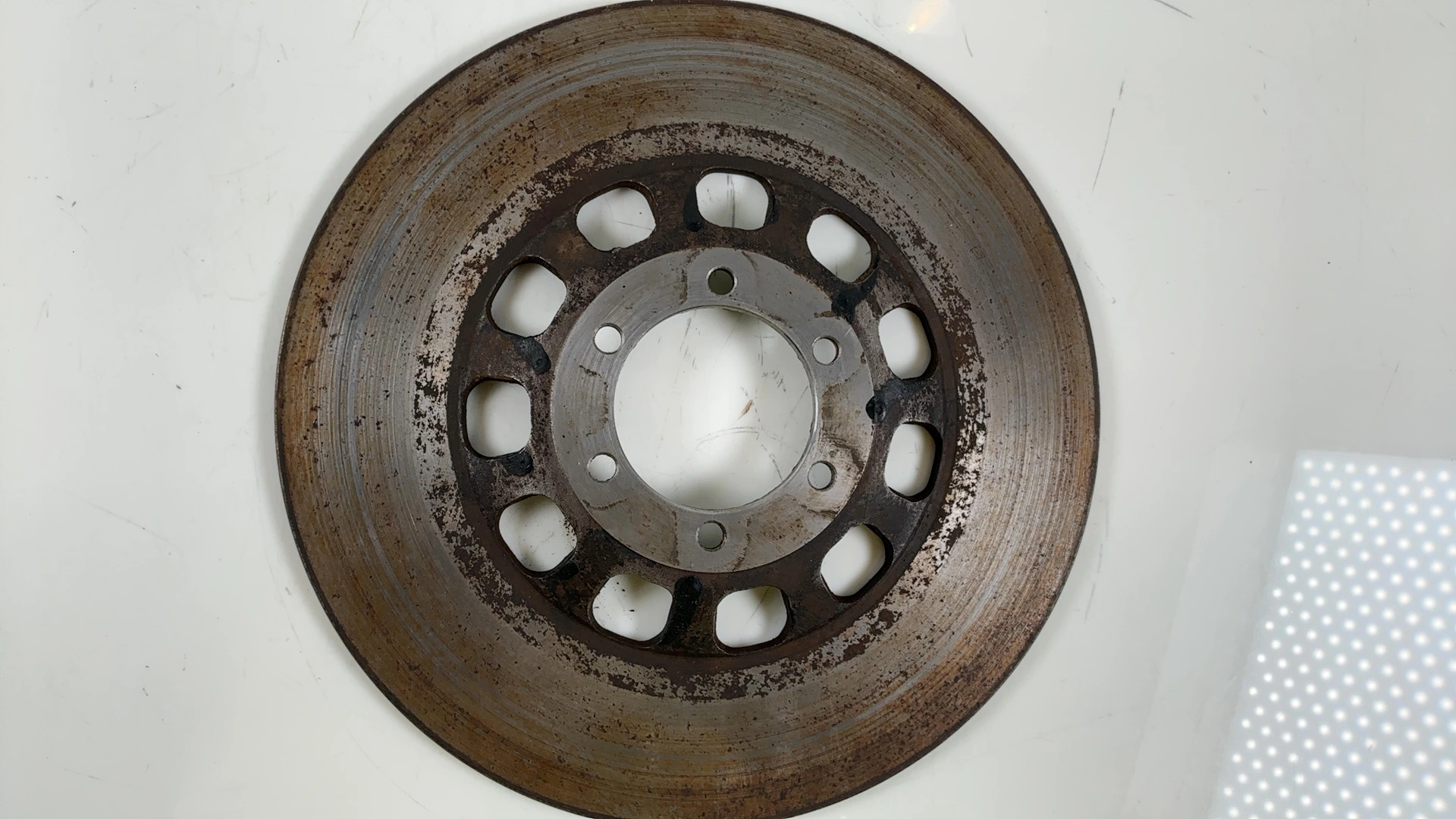 Yamaha XS400 1L9 400cc Rear Brake Disc Rotor 1977-1979 OEM 1L9-25831-00-00 - Image 6