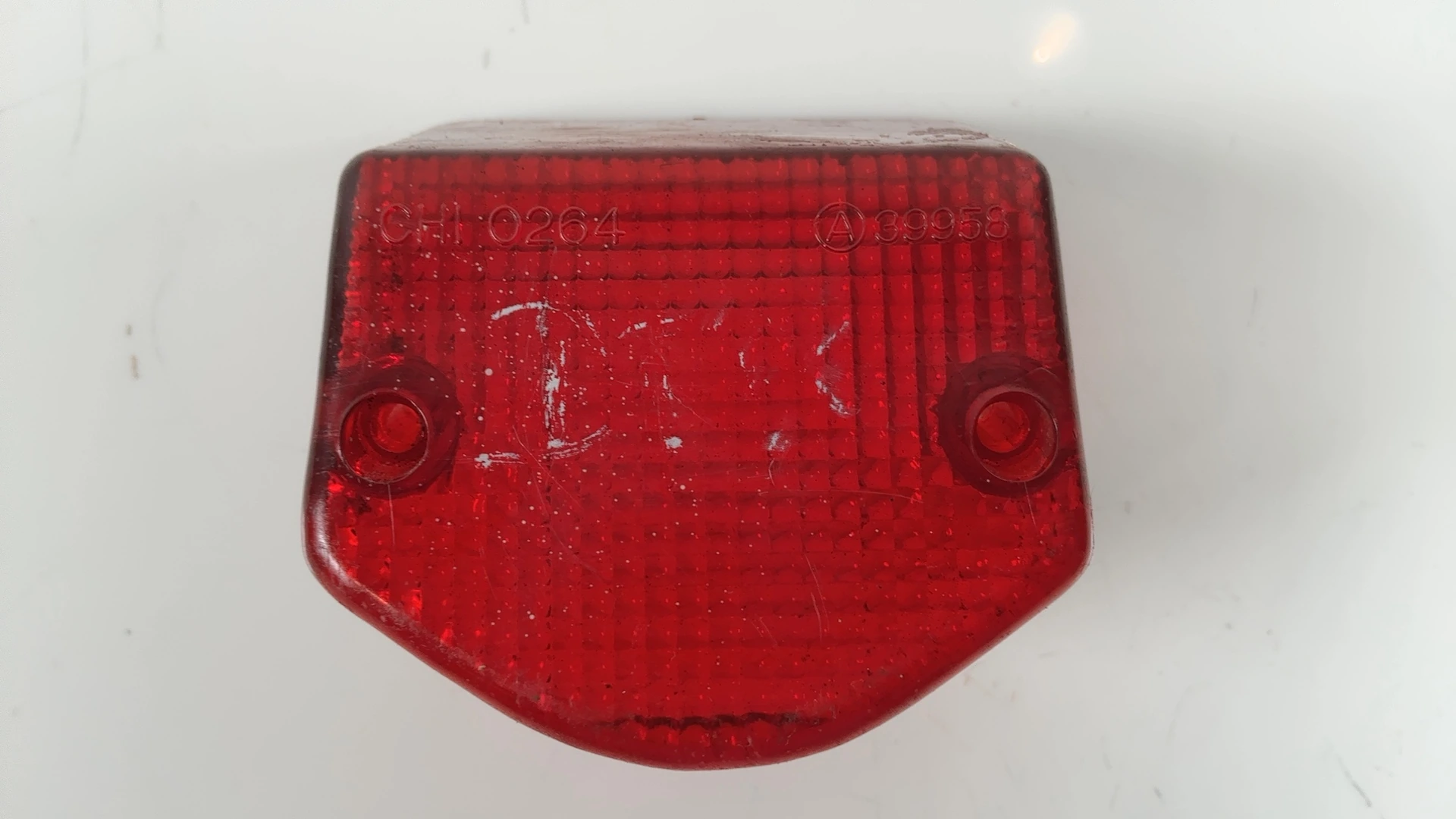 Yamaha DT125LC Mk1 125cc Tail Light Lens 1982-1984 OEM 10V-84521-00 - Image 2