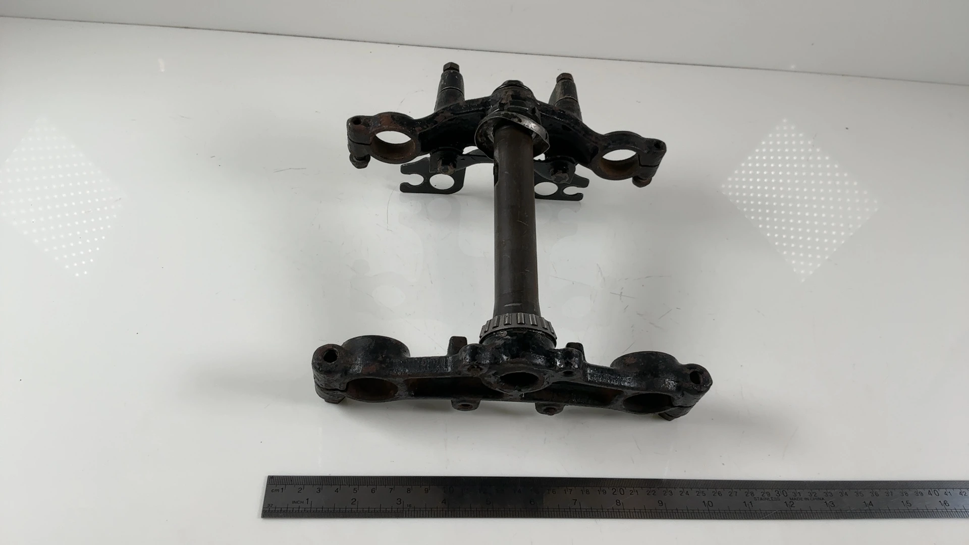 Yamaha DT50MX DT50 50cc Triple Tree Stem Assembly 1981-1996 OEM 5N6-23340-00-90 - Image 5