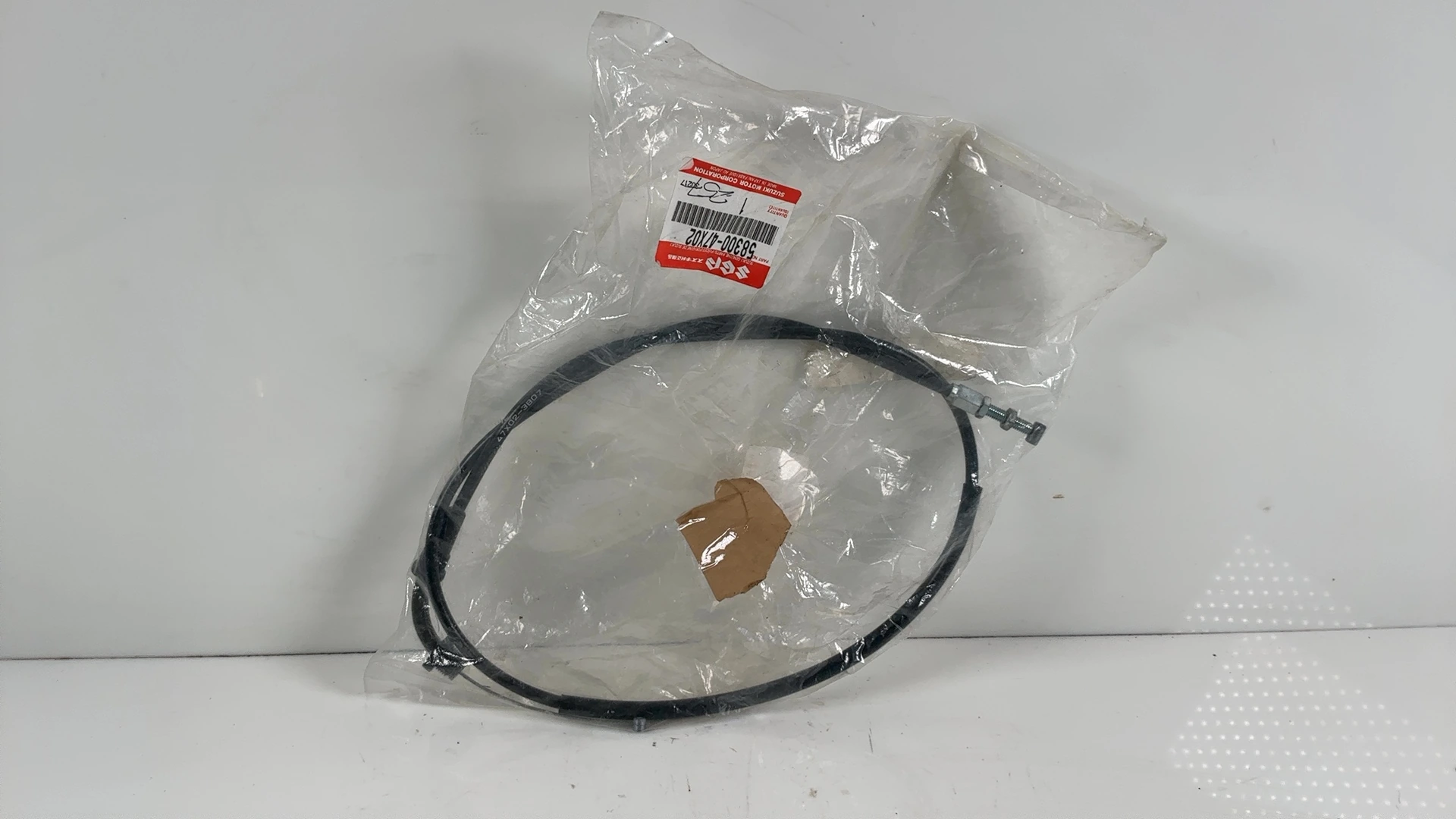 Suzuki GS300L GS300 300cc Throttle Cable Pull 1982-1985 OEM 58300-47X02 - Image 2