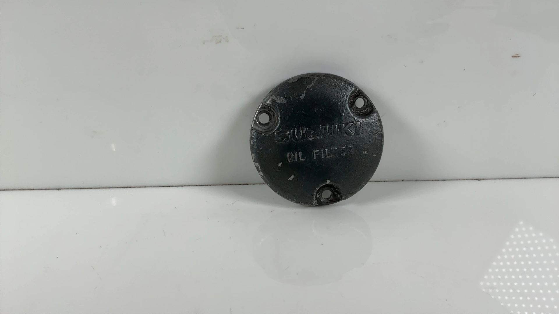 Suzuki SP125 SP100 125cc Oil Filter Cover 1982-1997 OEM 16512-05211 - Image 1