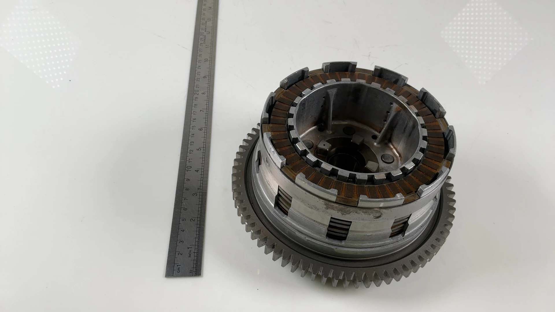 Suzuki GSX-R600 SRAD 600cc Complete Clutch Basket Plates 1996-00 OEM 21200-39810 - Image 4