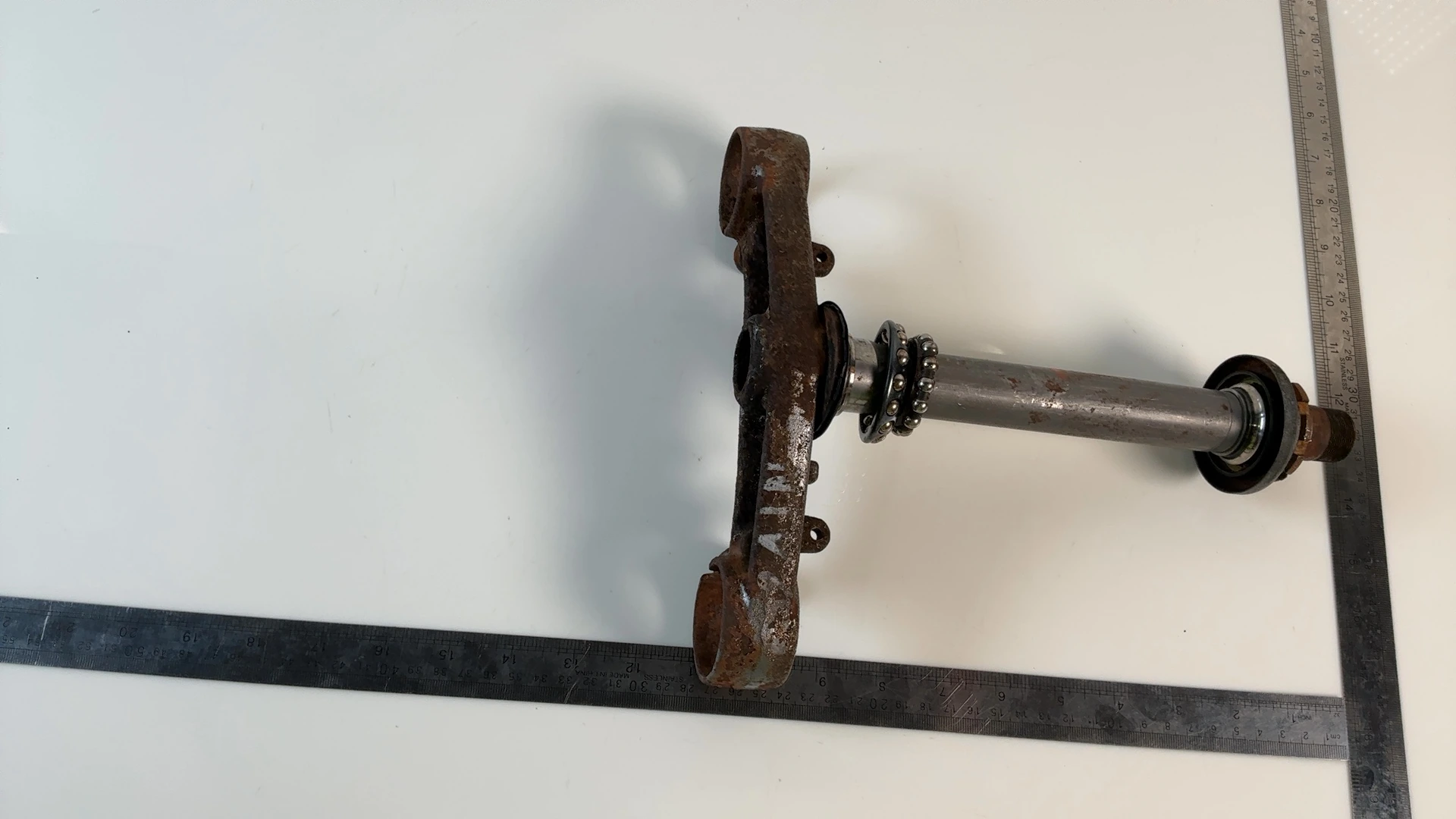 Honda NTV650 RC33 650cc Lower Triple Tree Clamp Yoke 1988-1997 OEM 53200-MS9-000 - Image 3
