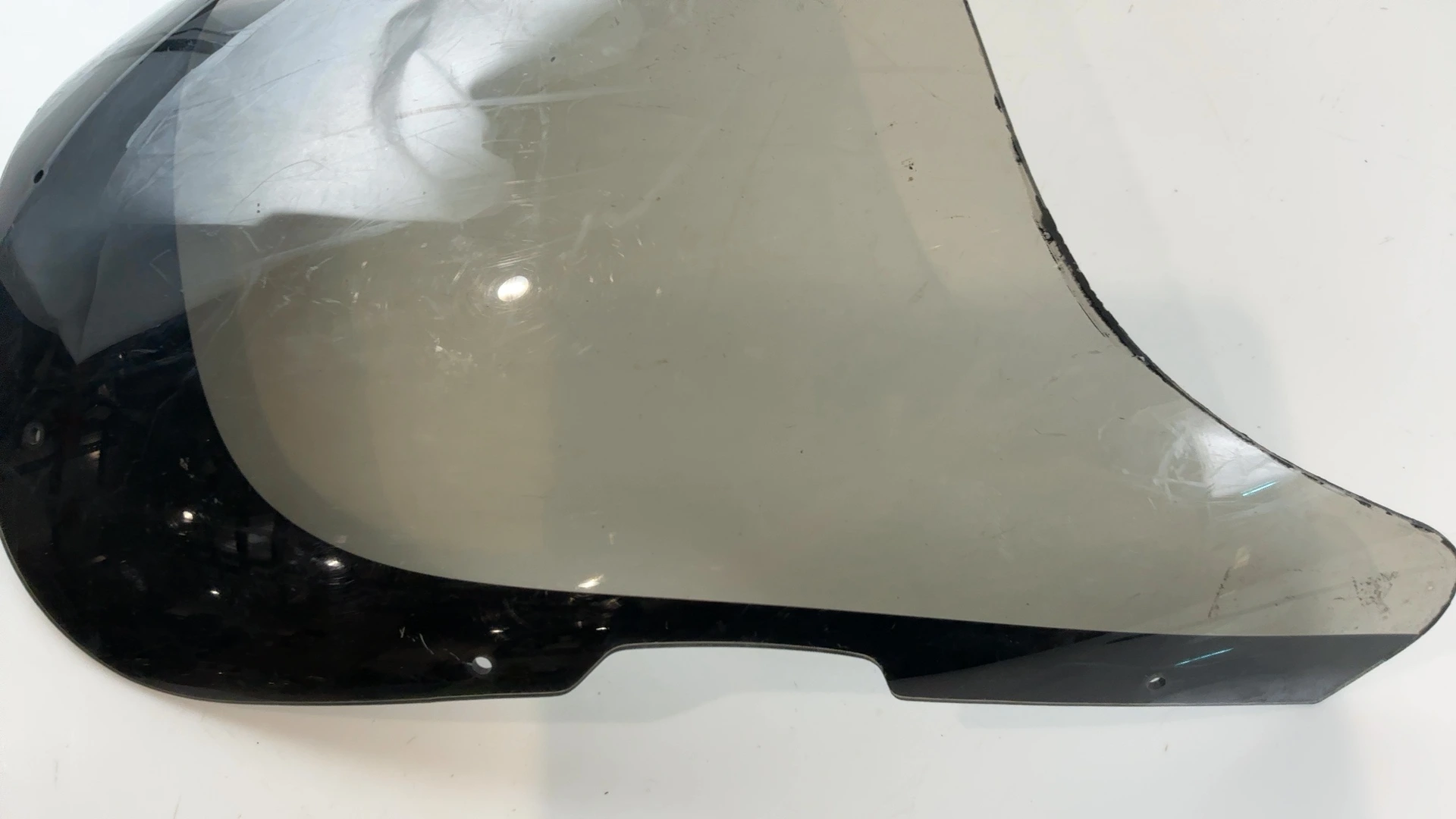 Yamaha FJ1200 3YA 1200 cc Front Windshield 1991-1992 OEM 3YA-28381-01 A-05160 - Image 9