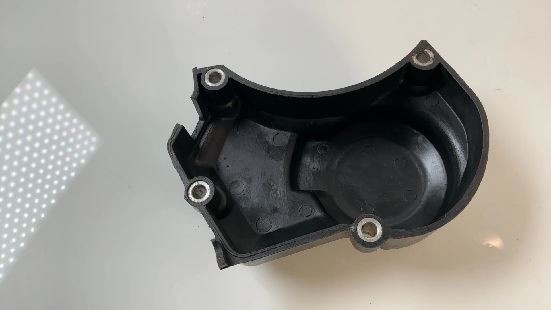 Yamaha DT125LC 10V 125cc Oil Pump Cover 1982-1988 OEM 10V-15416-00-00 - Image 2