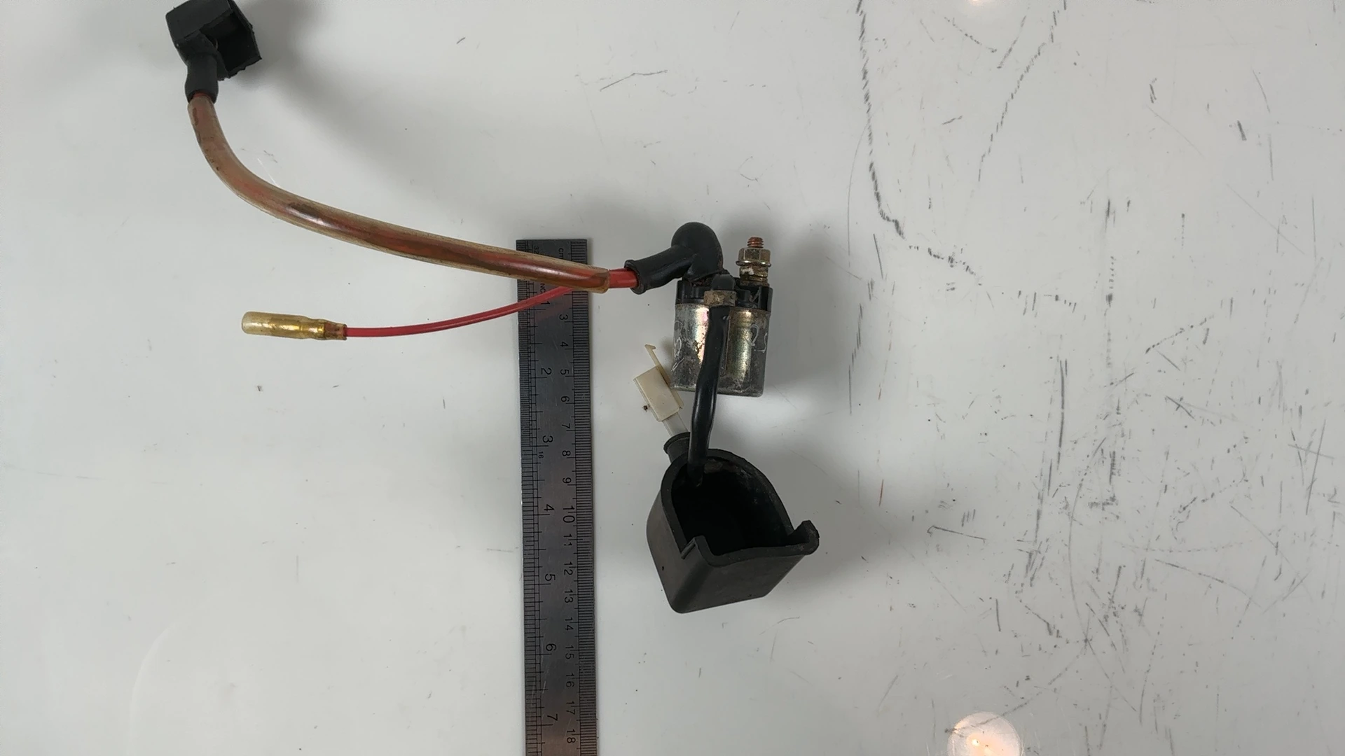 Malaguti Firefox F15 50cc Starter Relay Solenoid 1996-06 OEM 025.015.00 12V 20A - Image 4