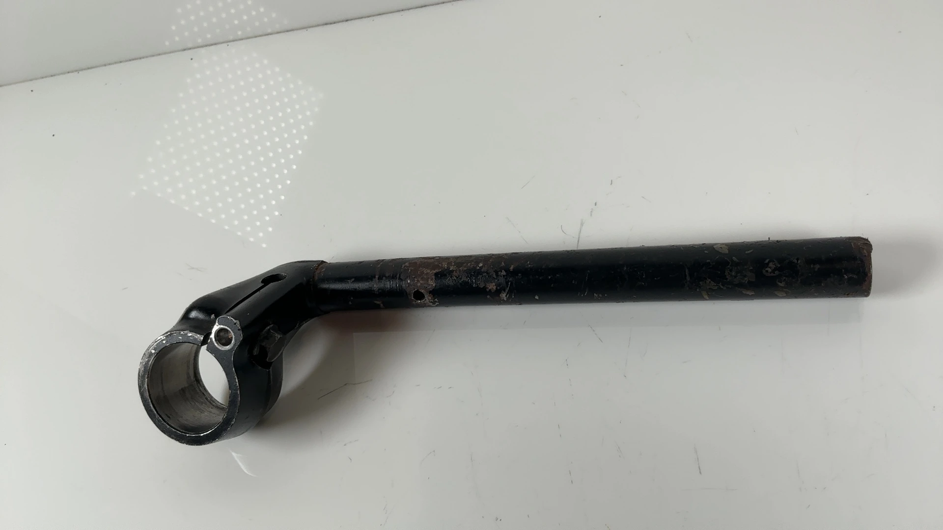 Honda VF500F VF500 500cc Left Handlebar Clip On 1984-1986 OEM 53150-MF2-000 - Image 6