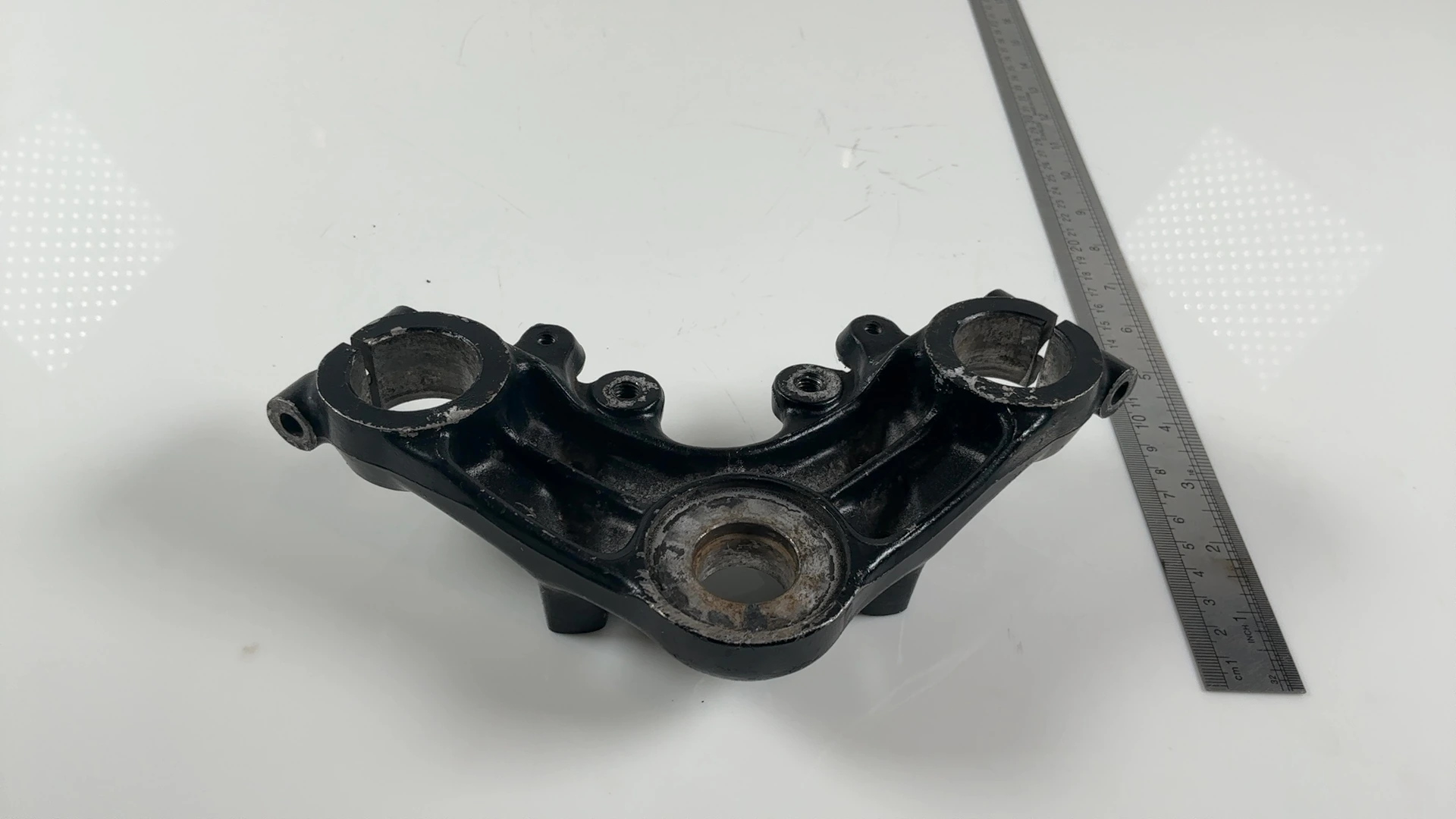Honda CG125 CG 125 Upper Fork Bridge Triple Clamp 1976-1978 OEM 53231-397-000 - Image 3