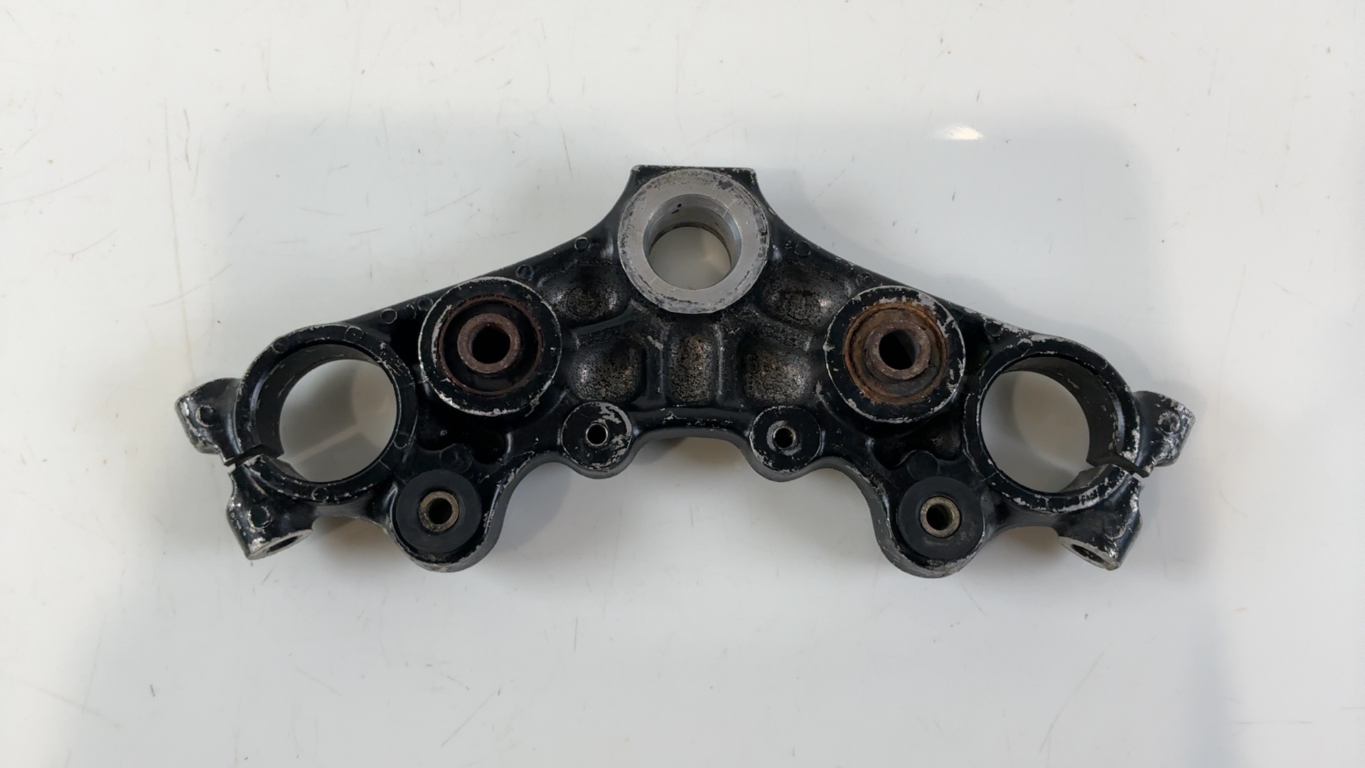 Yamaha XS400 Maxim Seca 12R Top Upper Triple Clamp Tree 1982-84 12R-23435-00-98 - Image 4