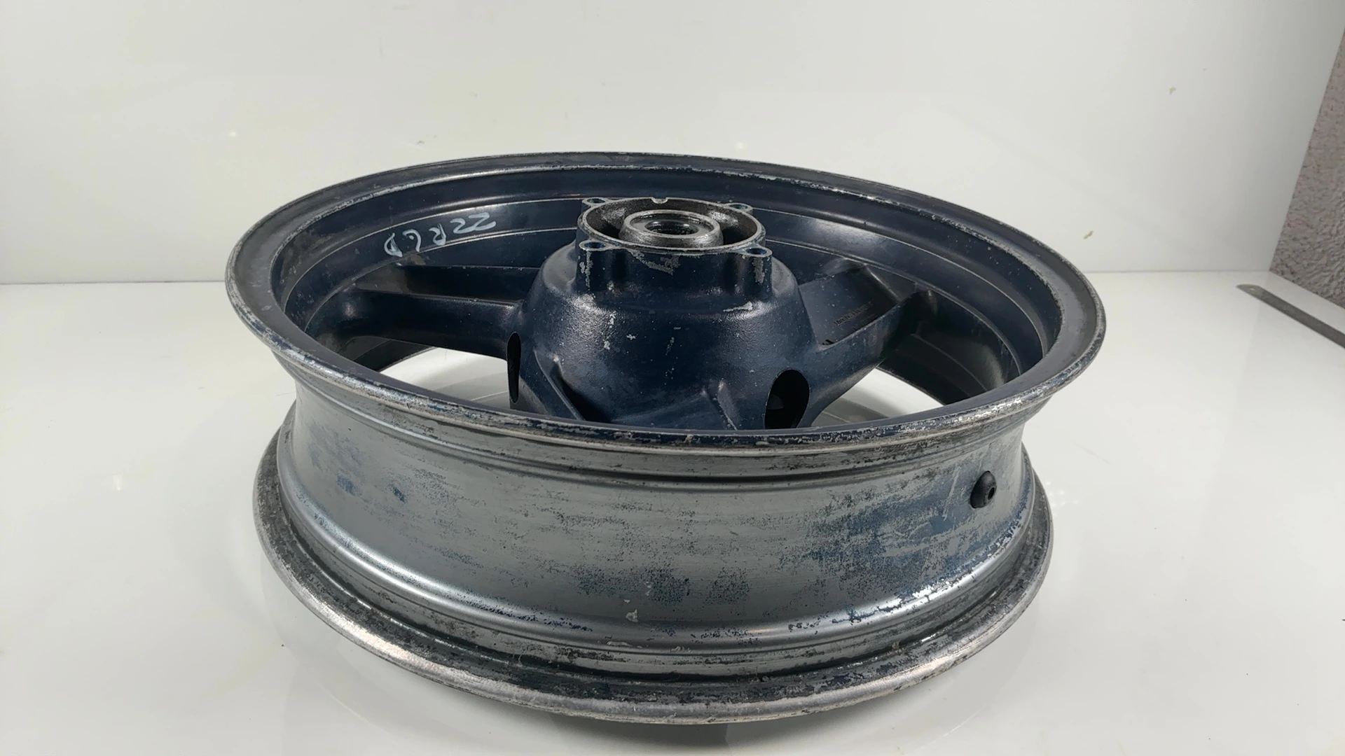 Kawasaki ZZR600 ZX600E 600cc Rear Wheel Rim 1993-2004 OEM 41073-1521-CJ Enkei - Image 10