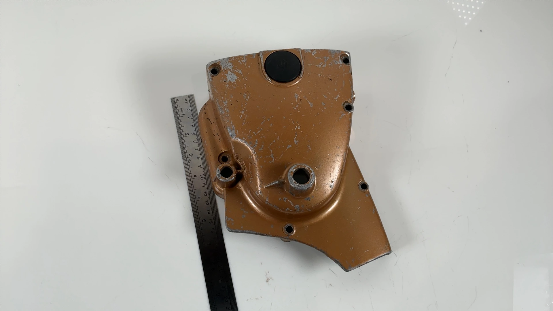 Suzuki Titan T500 500 CC Engine Sprocket Cover 1971 1972 OEM 11361-15601 - Image 3